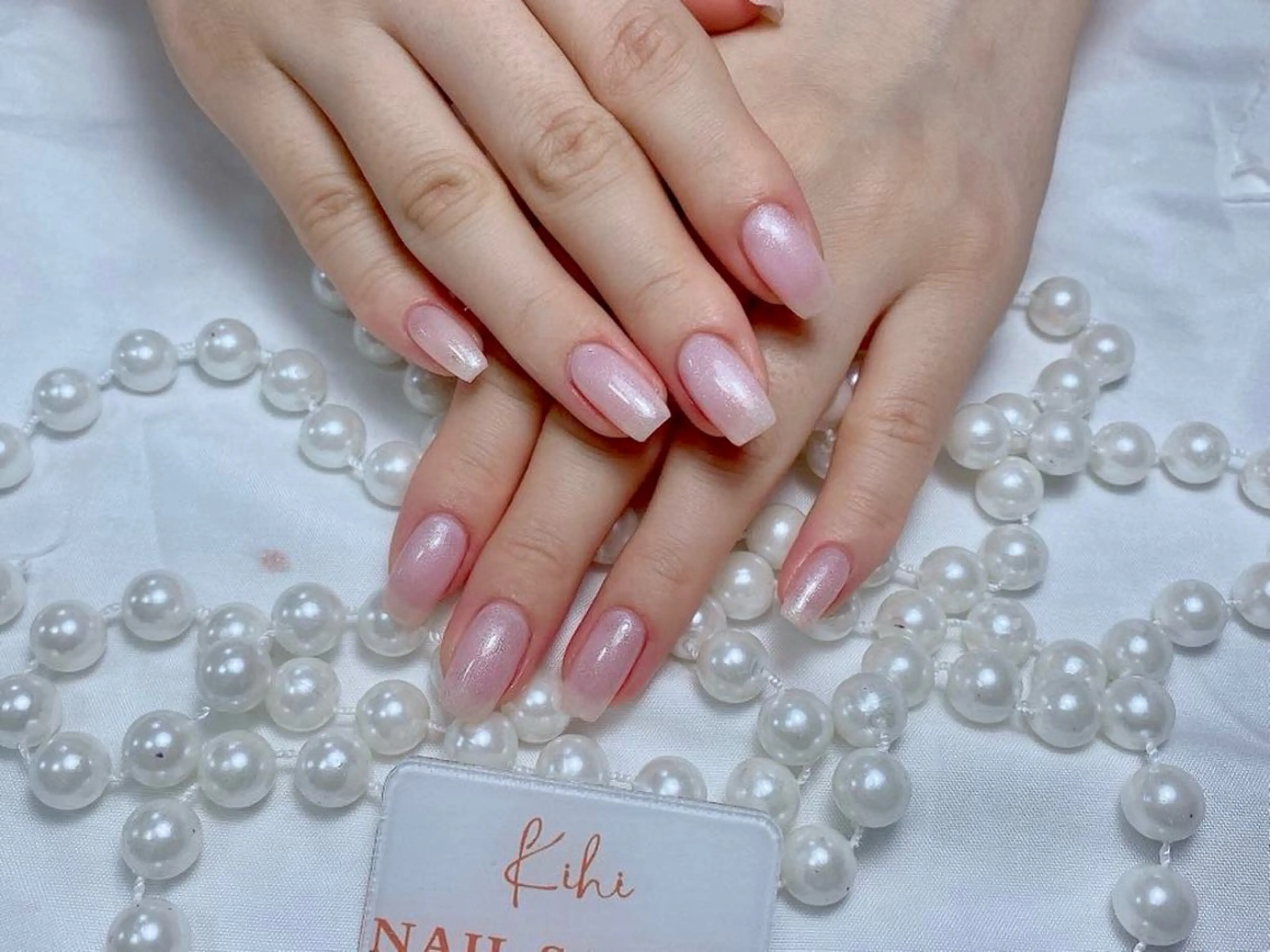 ネイル アートネイル フレンチネイル ジェルネイル グラデーション 韓国ネイル ハンドネイル 💕鈴木ユリ パラジェル/オフ無料のネイルデザイン