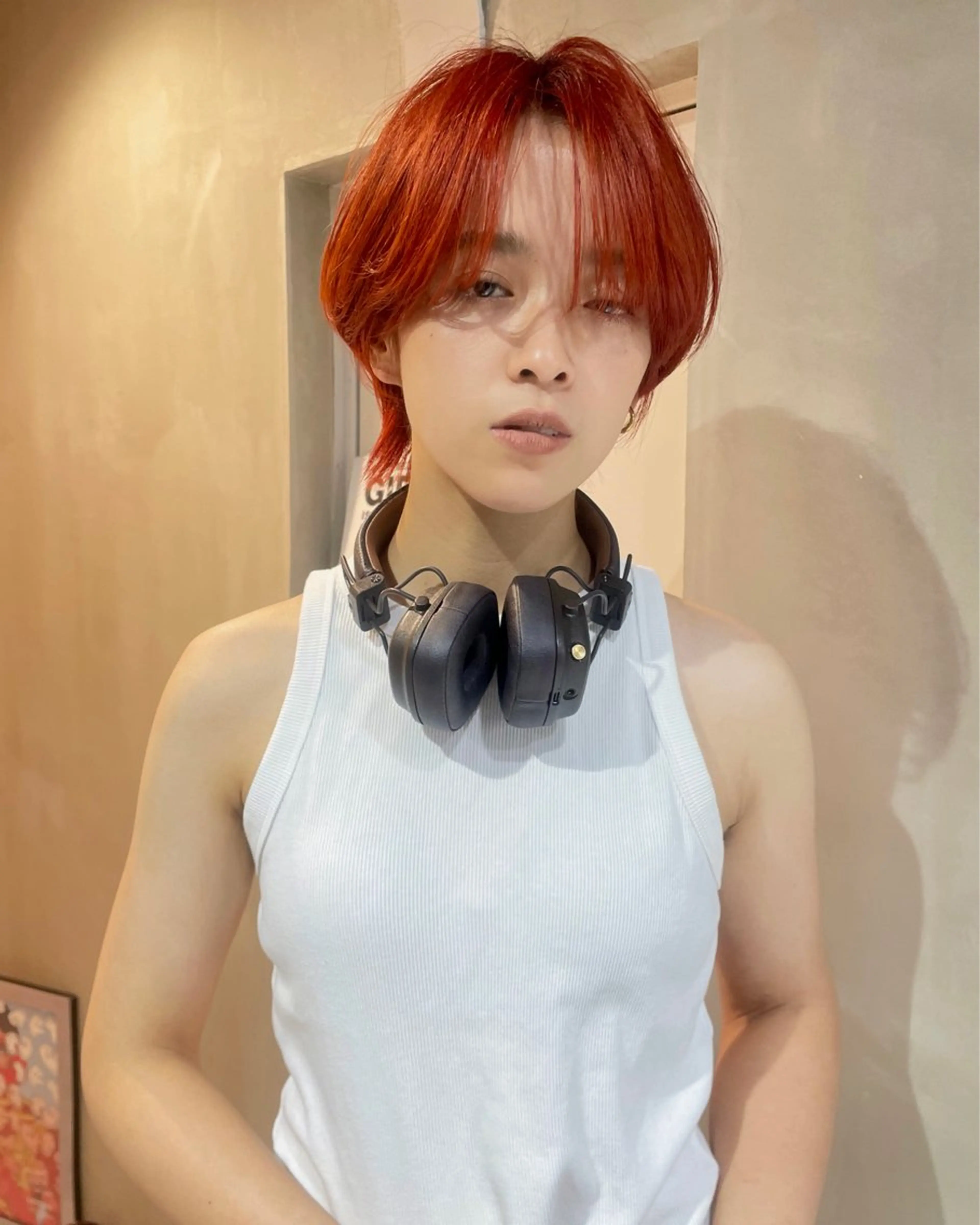 カラー カノン/透明感カラー /酸性ストレートのヘアスタイル