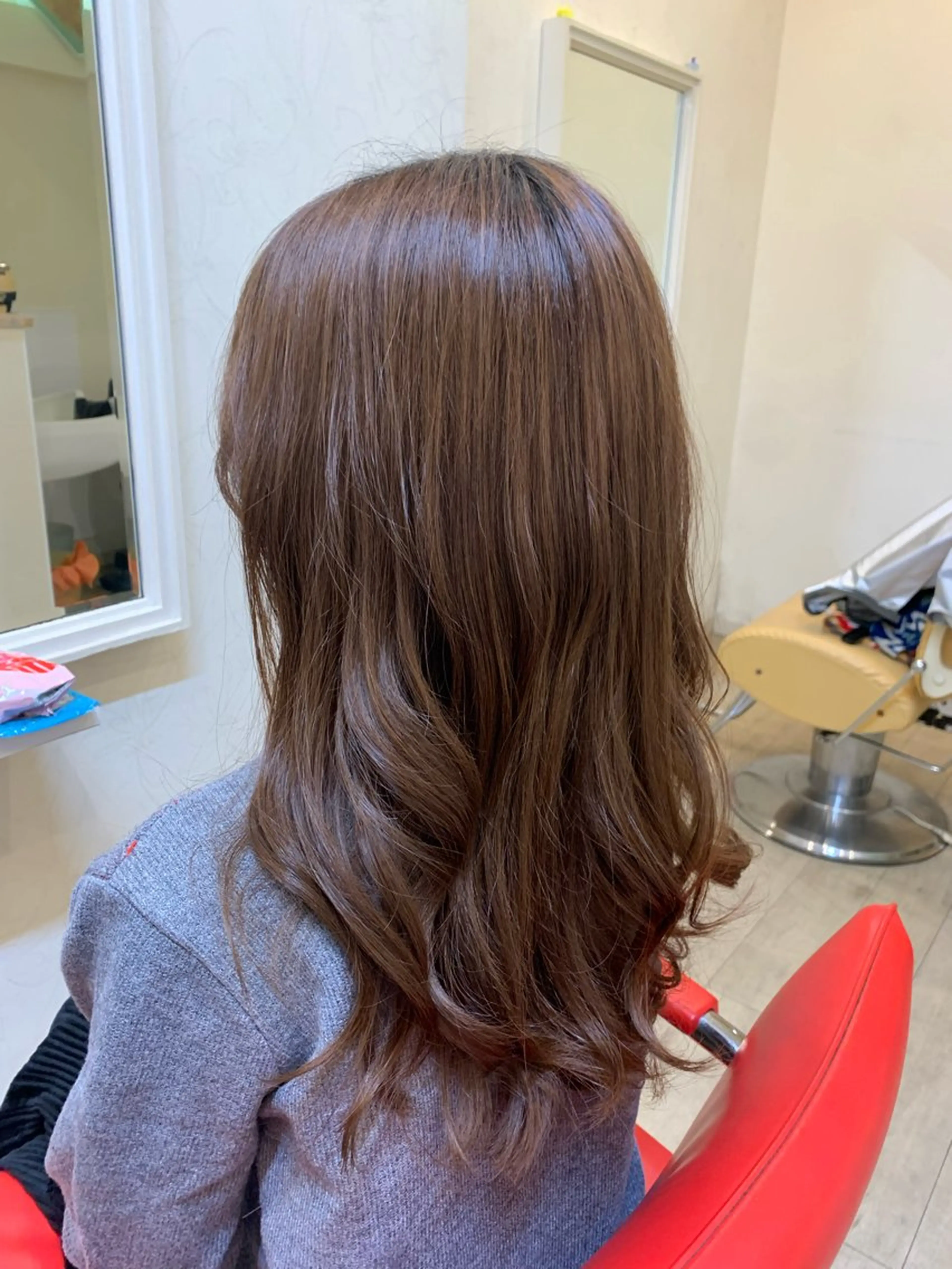 セミロング トリートメント show hair所属・岡本 幸法のヘアスタイル