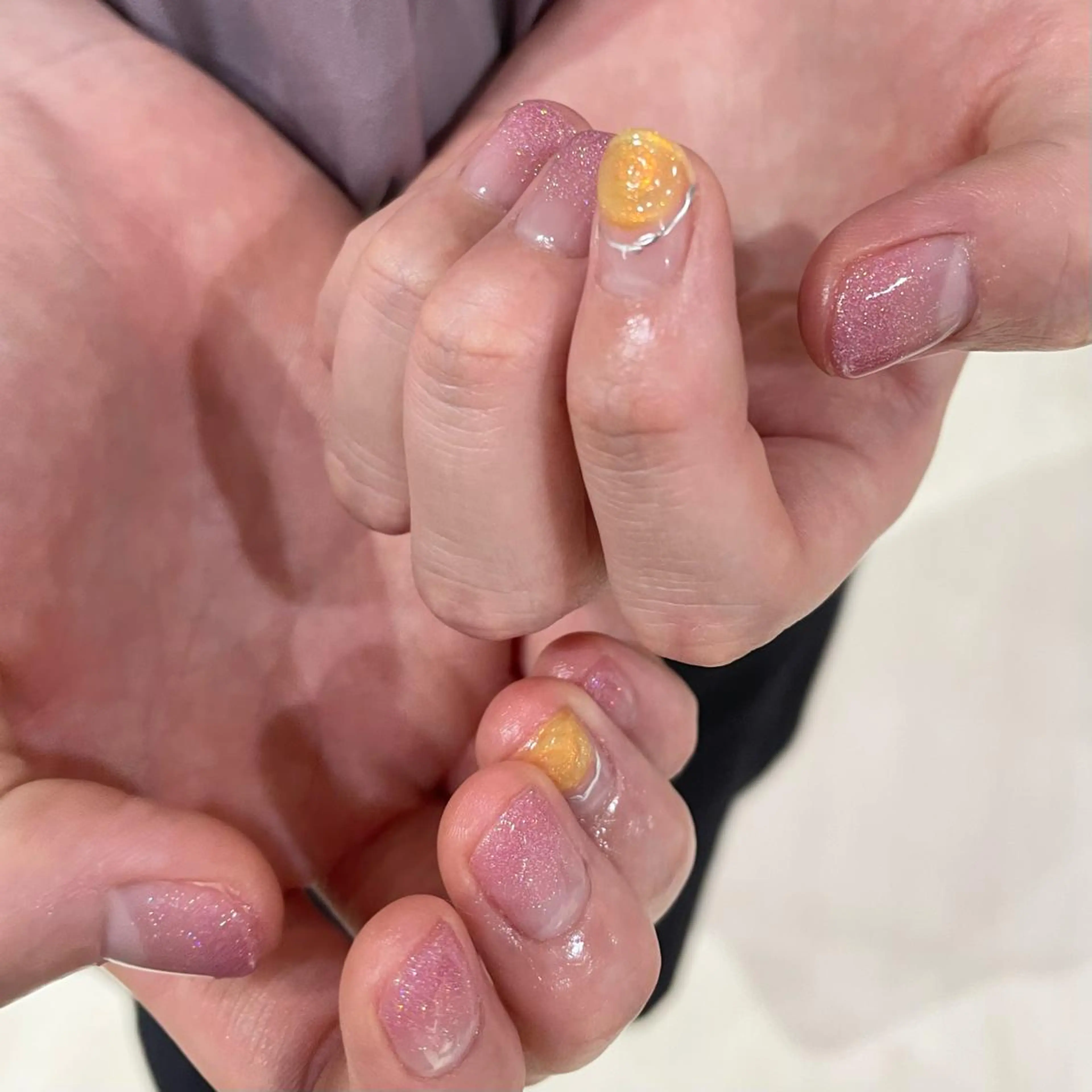 ネイル アートネイル グラデーション ｵｵﾀｹ ﾚｲﾅのネイルデザイン