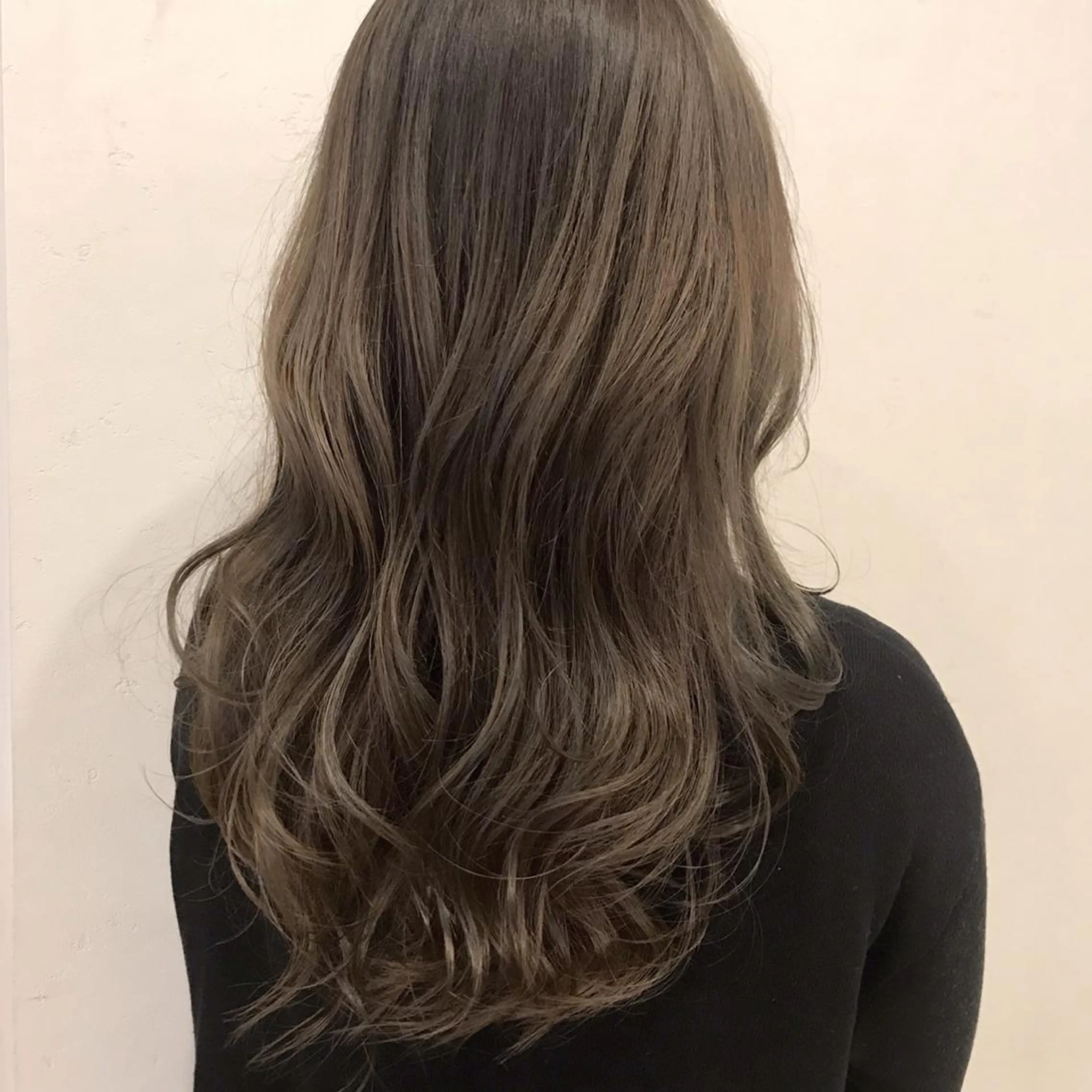 セミロング カラー メンズ限定クーポン シェアサロン博多のヘアスタイル