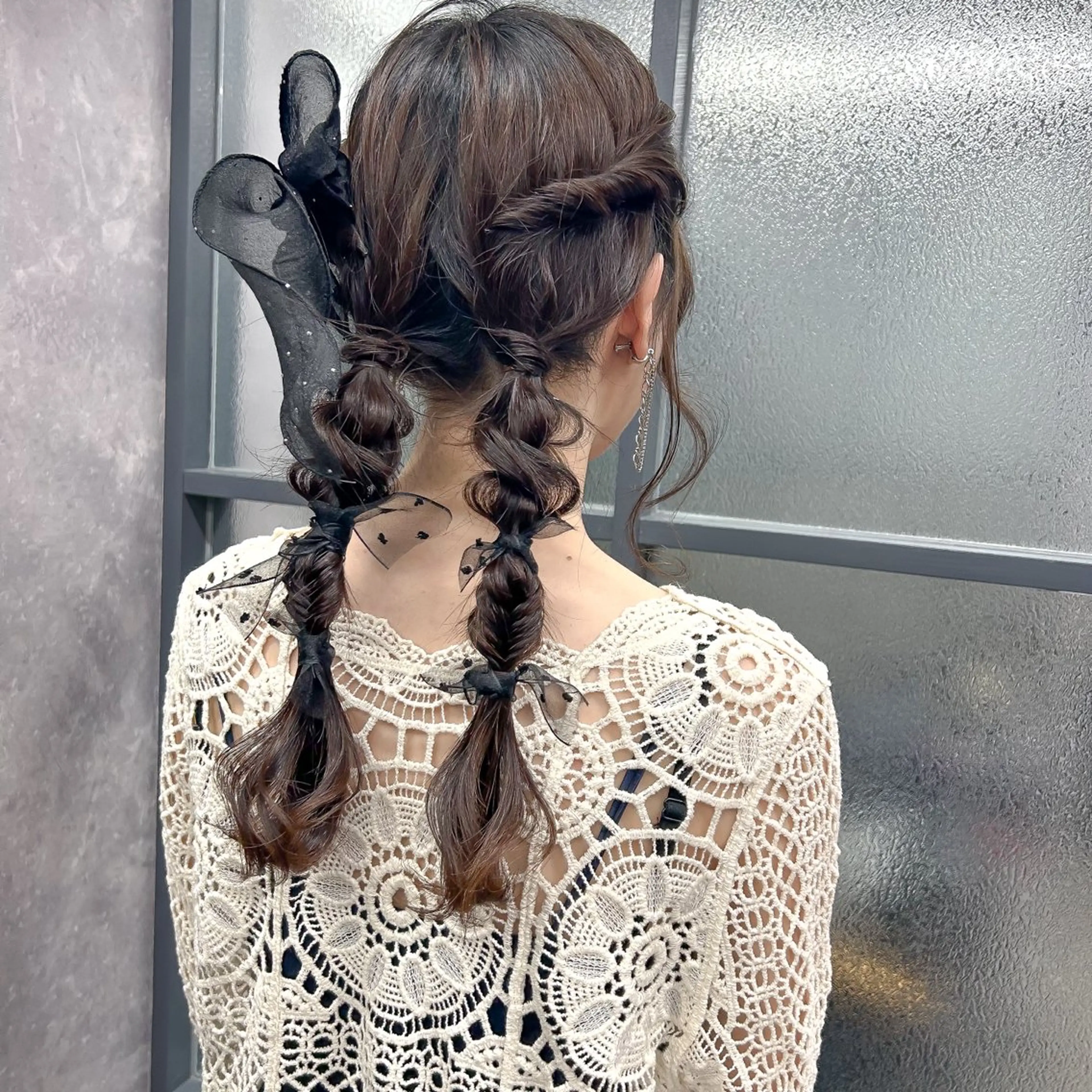 セミロング ヘアアレンジ ヘアセット SHANTi 飯塚 ヘアセット/髪質改善のヘアスタイル