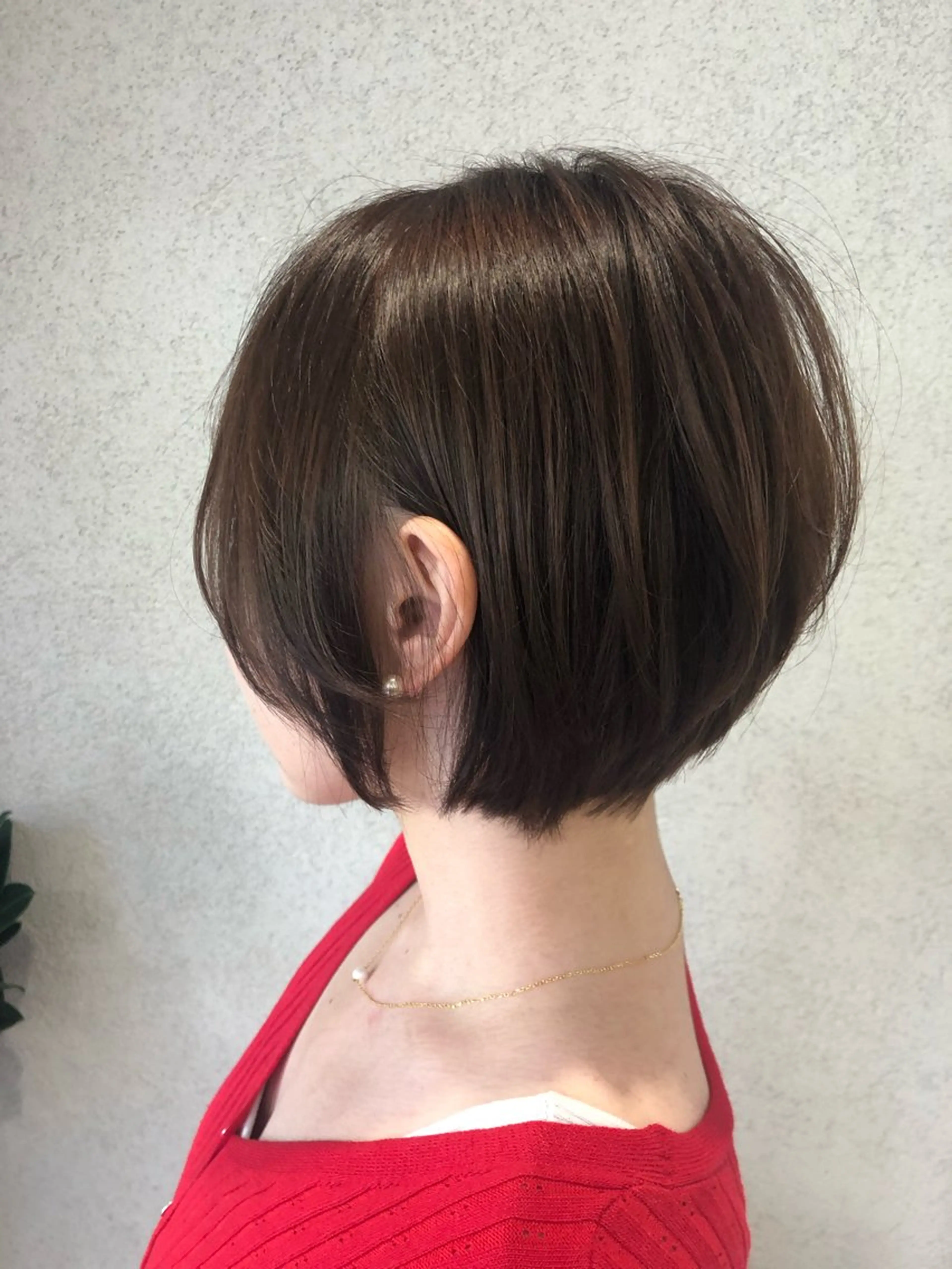 ショート ショートヘア カット ヘアカラー トリートメント 阿部 美咲のヘアスタイル