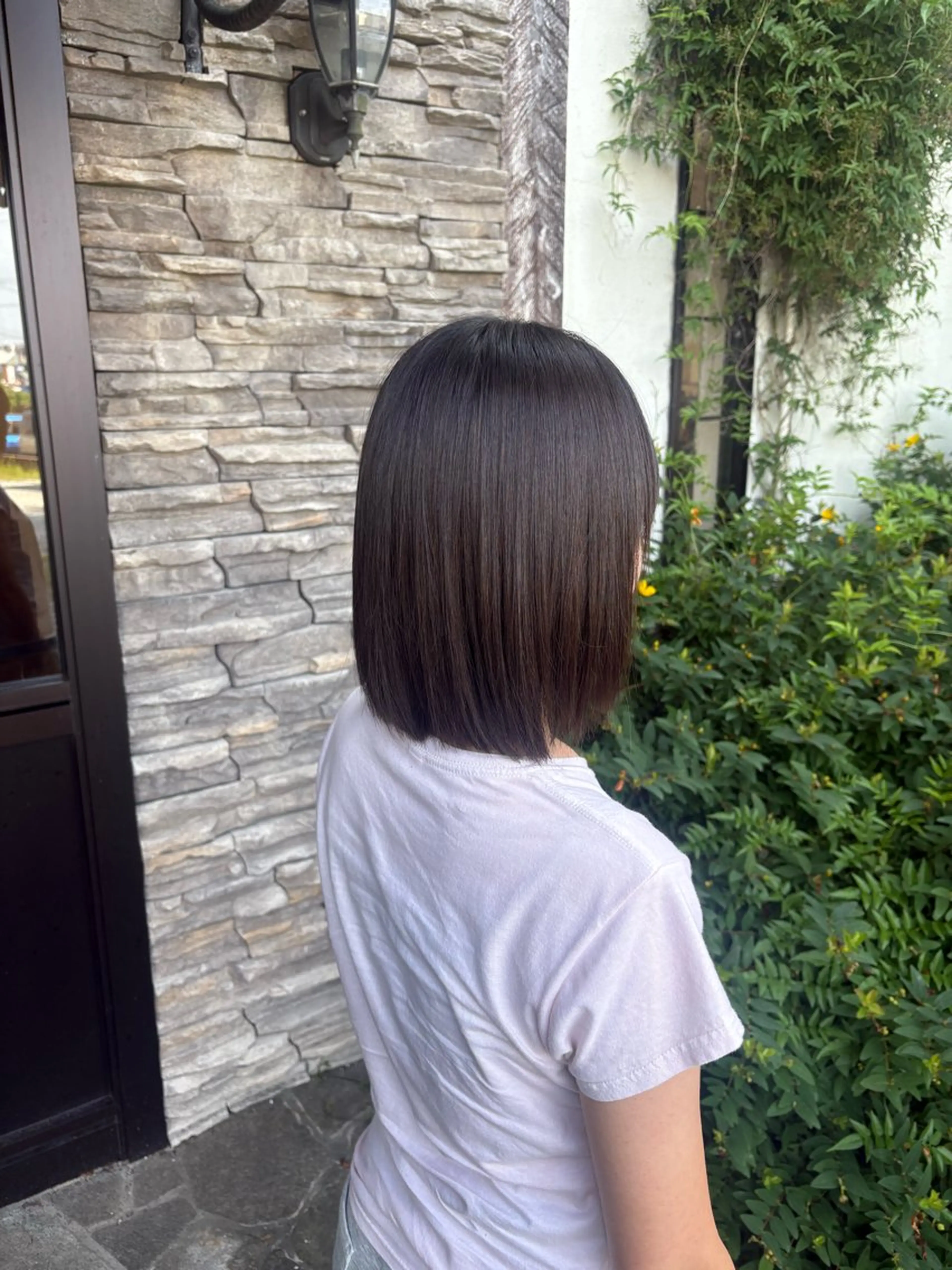 ショート 縮毛矯正 山田 芽愛のヘアスタイル