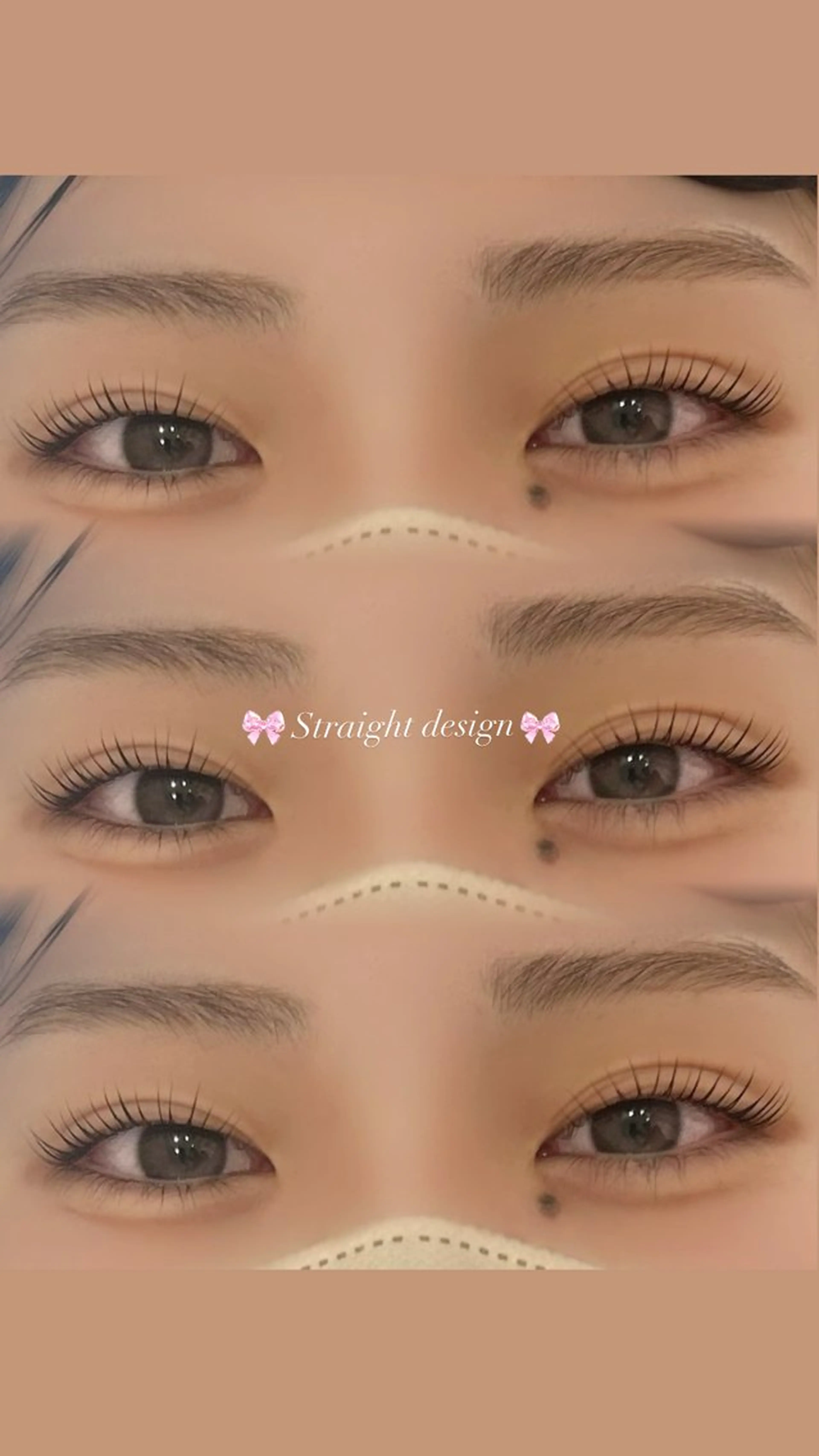 マツエク・マツパ 𝚂𝙷𝙸𝙽𝙴 𝙺𝚊𝚛𝚒𝚗のマツエク・マツパデザイン