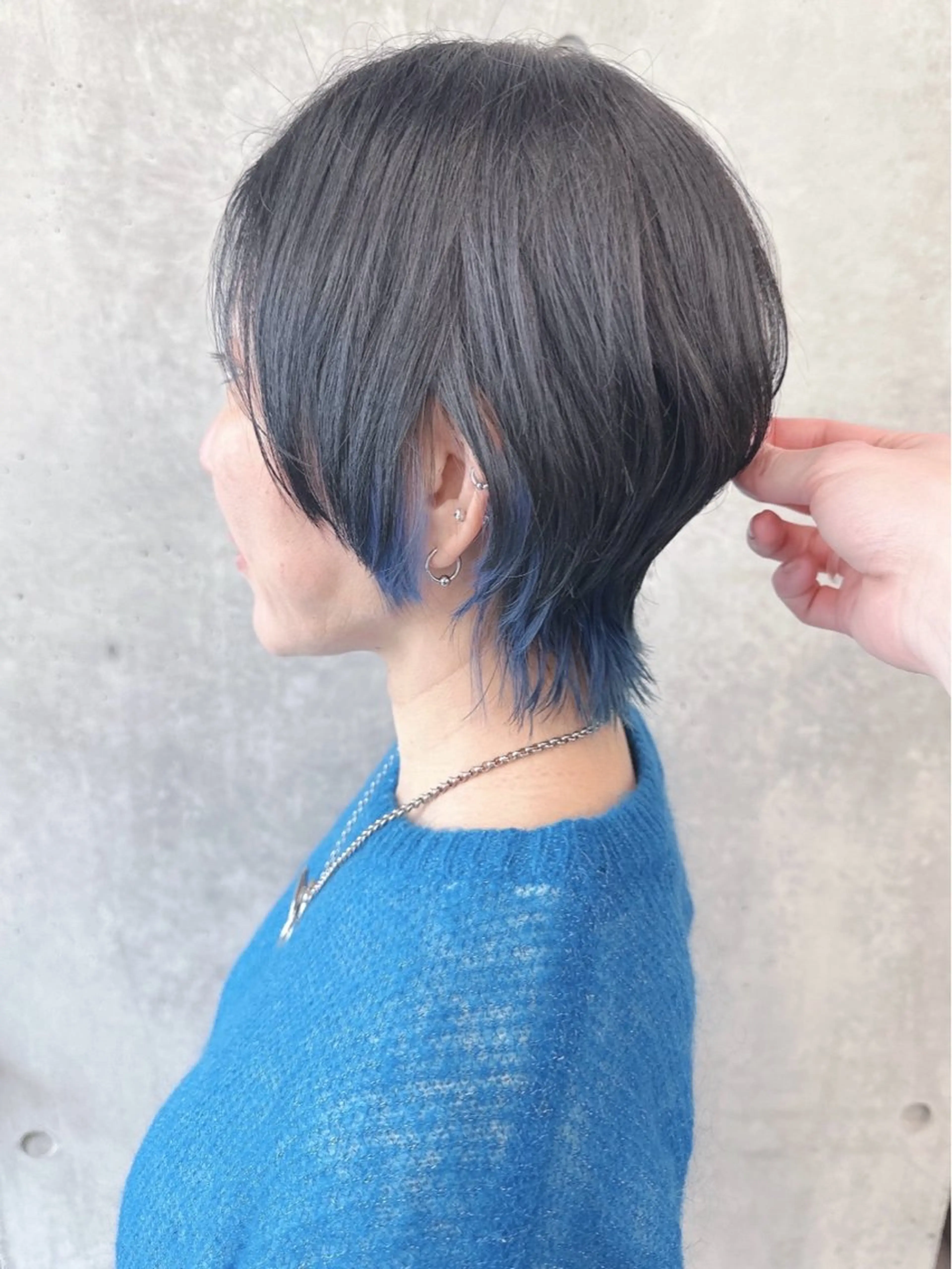 ショート カット ヘッドスパ ボブ/ゆるふわ ボブパーマ/とういのヘアスタイル