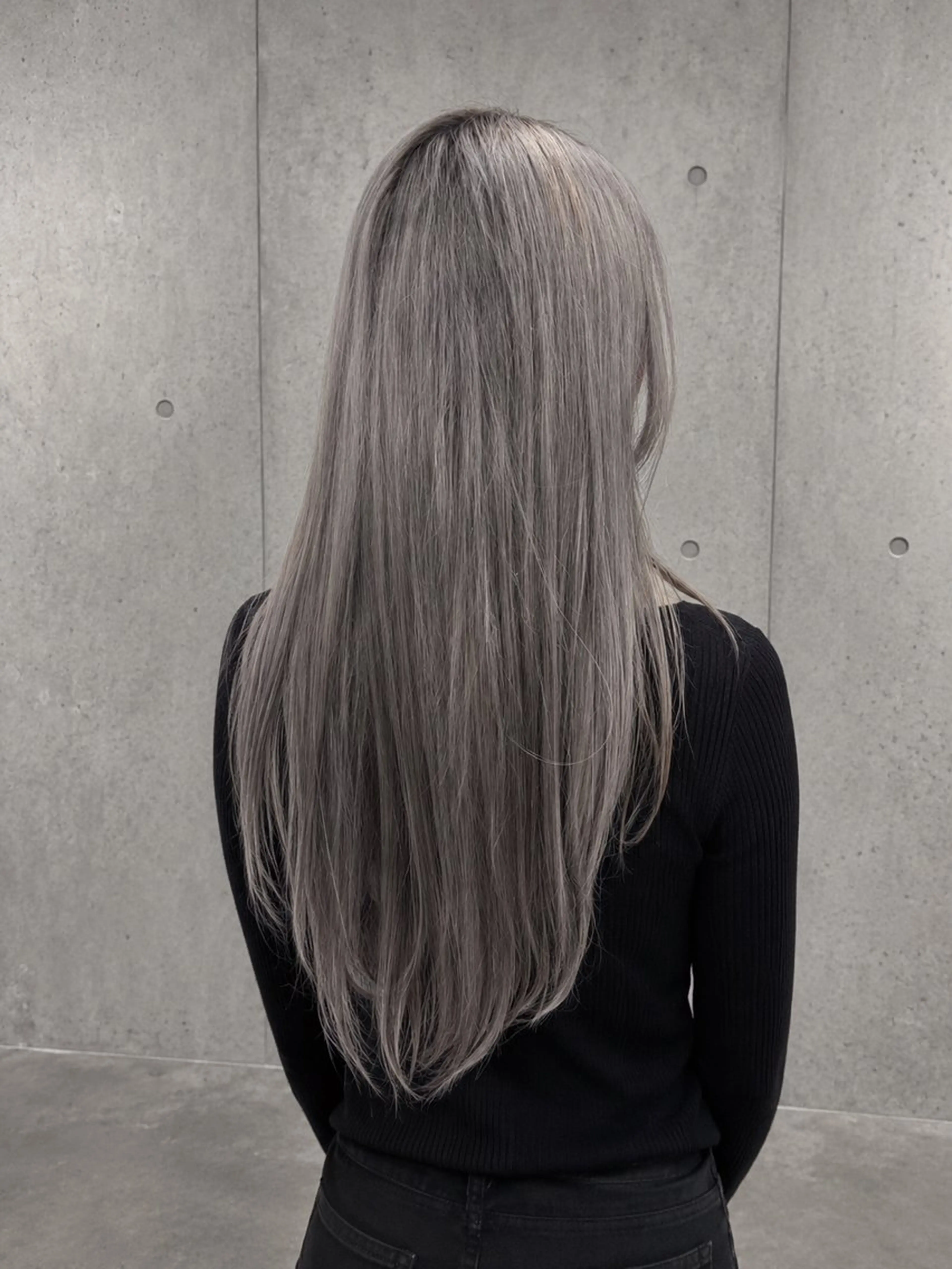 ロング カラー 透明感カラー ヘアカラー 🎀🖤Yuu 🖤🎀のヘアスタイル