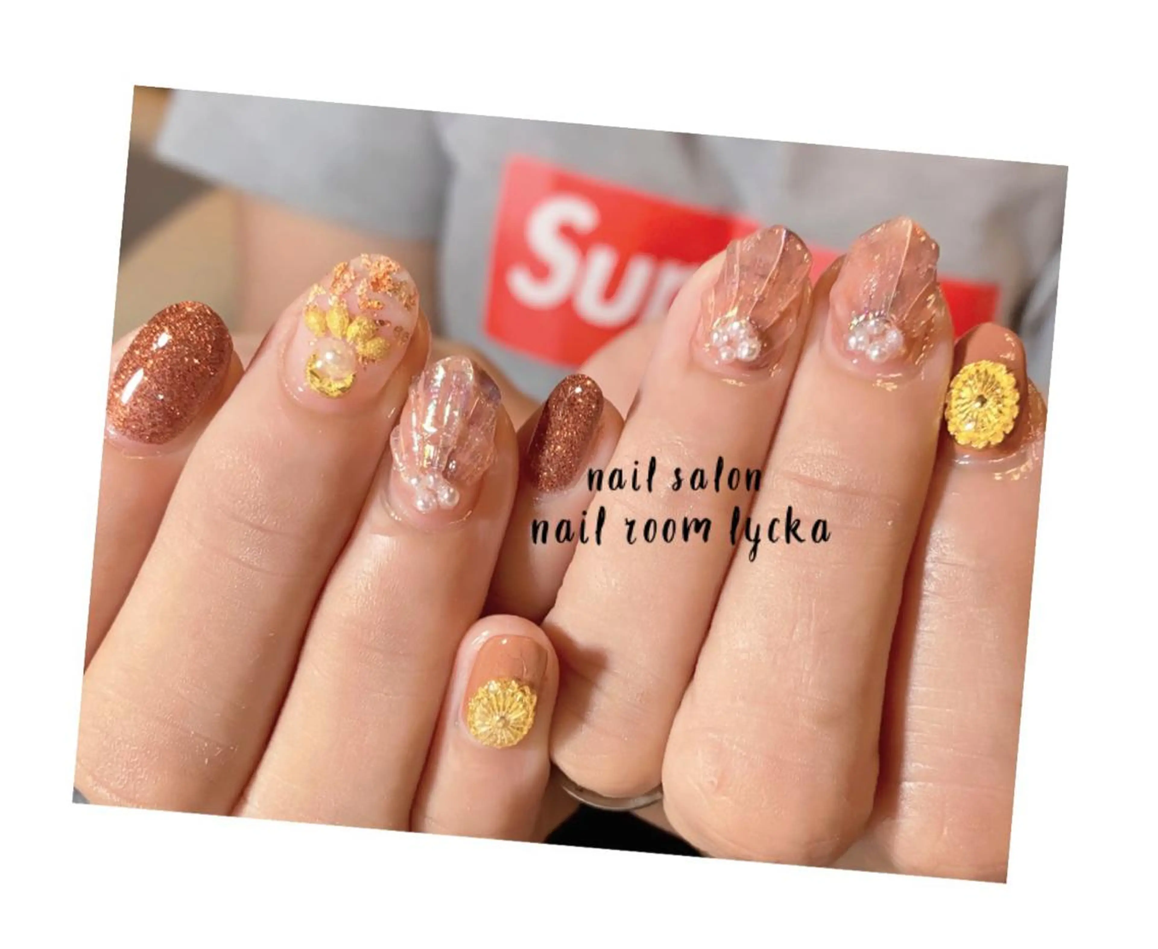 ネイル ﾈｲﾙﾙｰﾑﾘｯｶ 𝐦𝐚𝐲𝐮のネイルデザイン