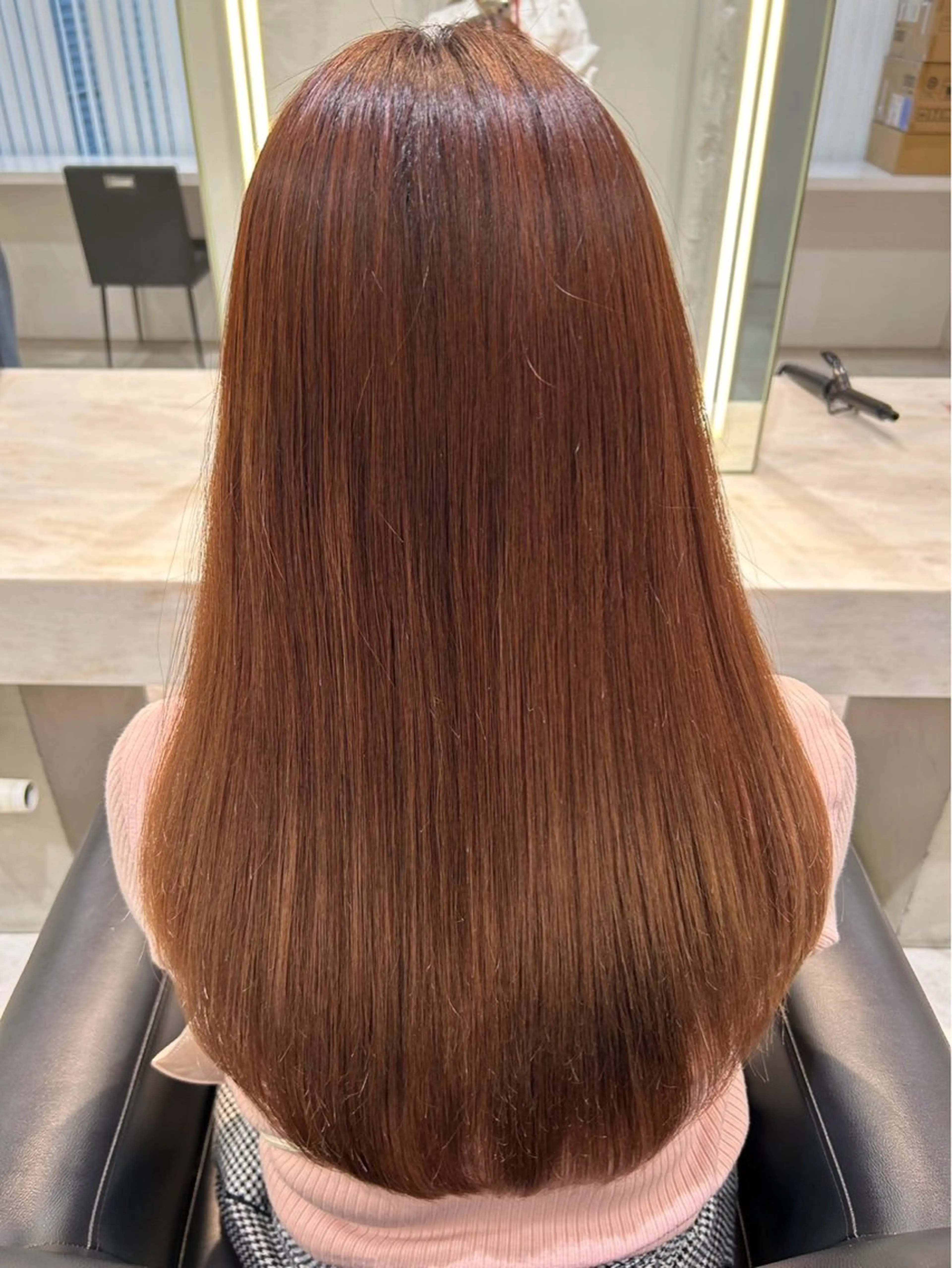 ロング 酸性ストレート 縮毛矯正 トリートメント 艶カラー🌸アレンジ 🌹Sally🕊️のその他イメージ