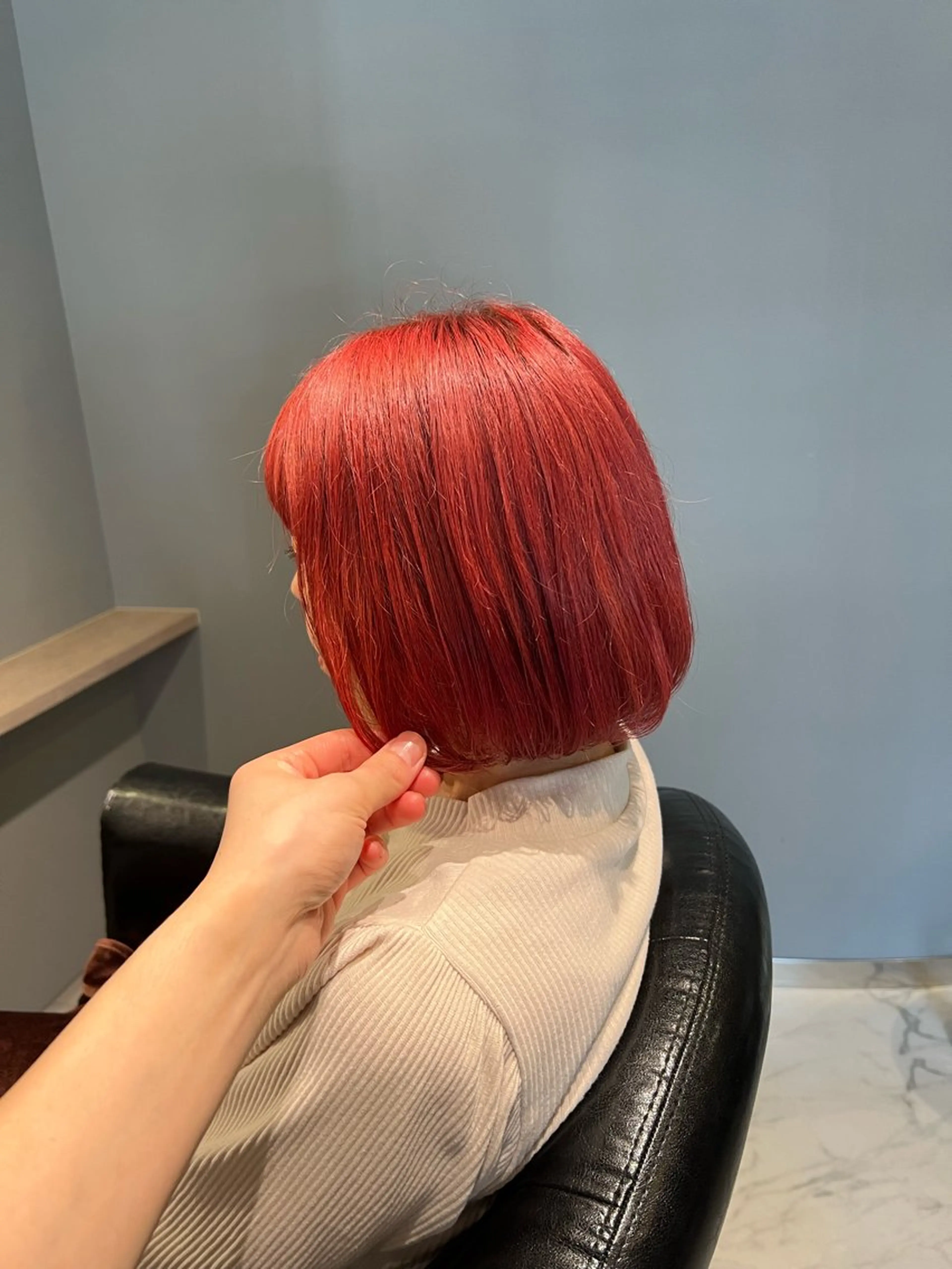 ミディアム ヘアカラー 武田 颯馬のヘアスタイル