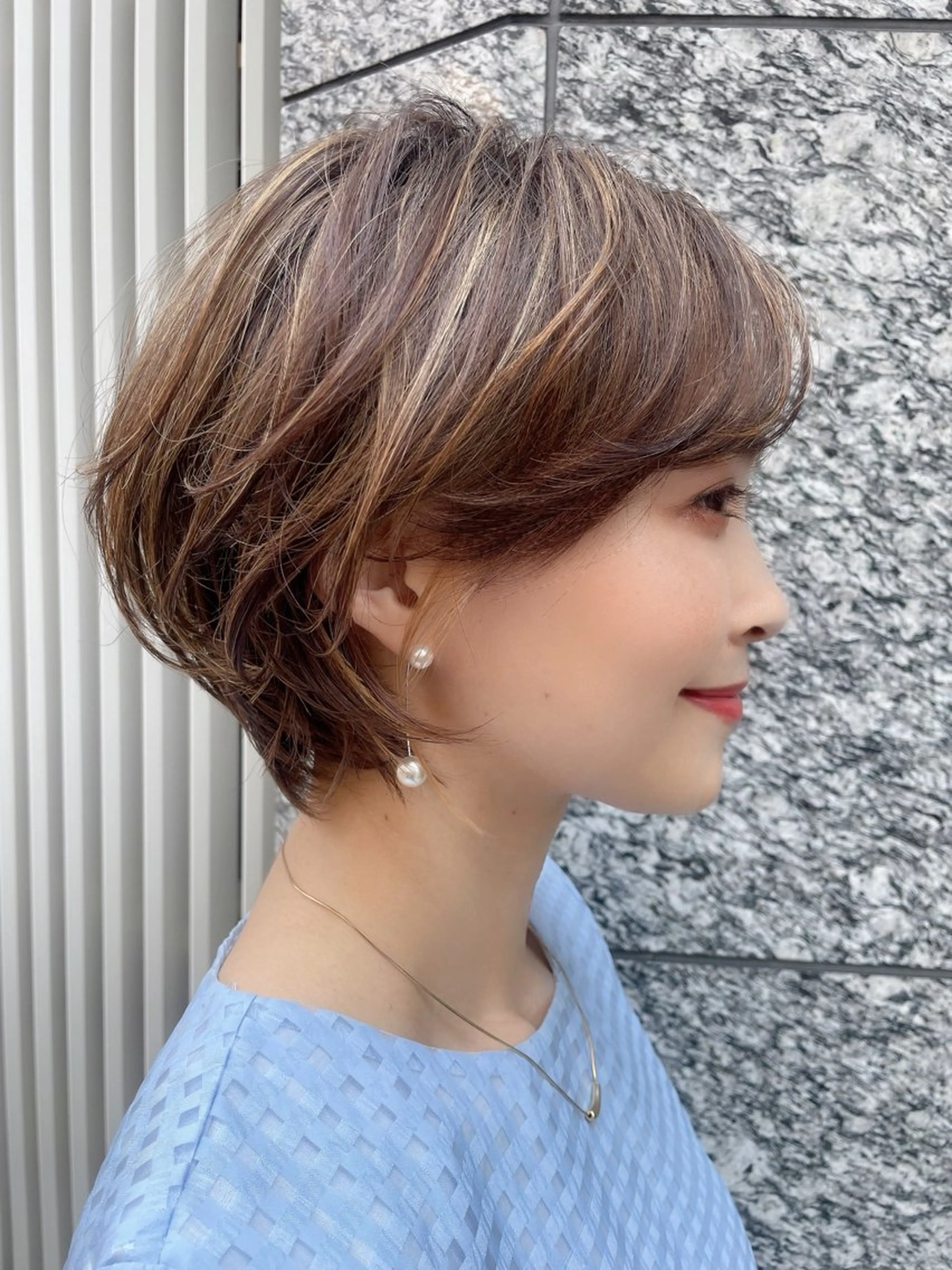 カラー Nakashima Akiのヘアスタイル