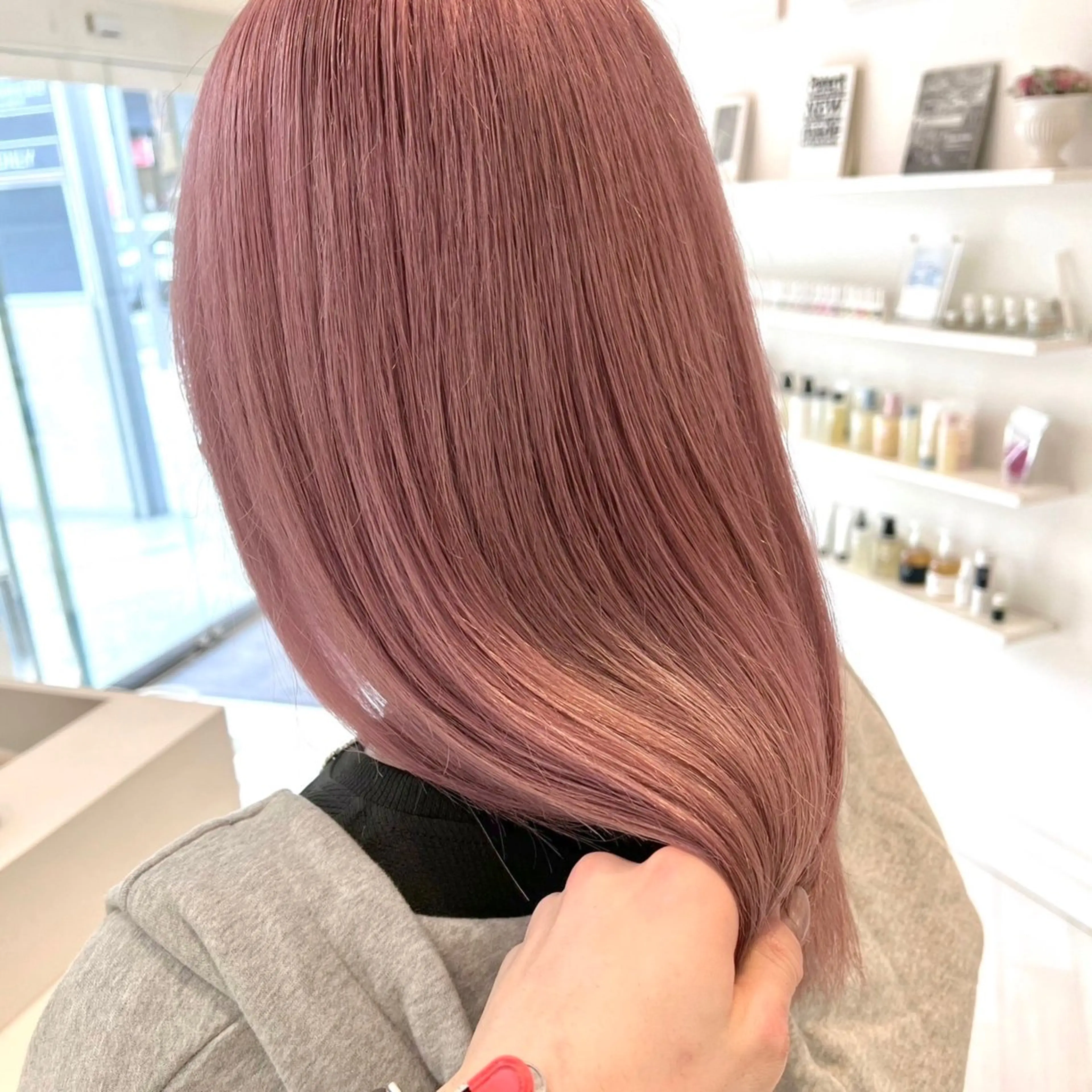 ロング カラー ヘアカラー ParveMix￤ 大賀さつき🍨🤍のヘアスタイル