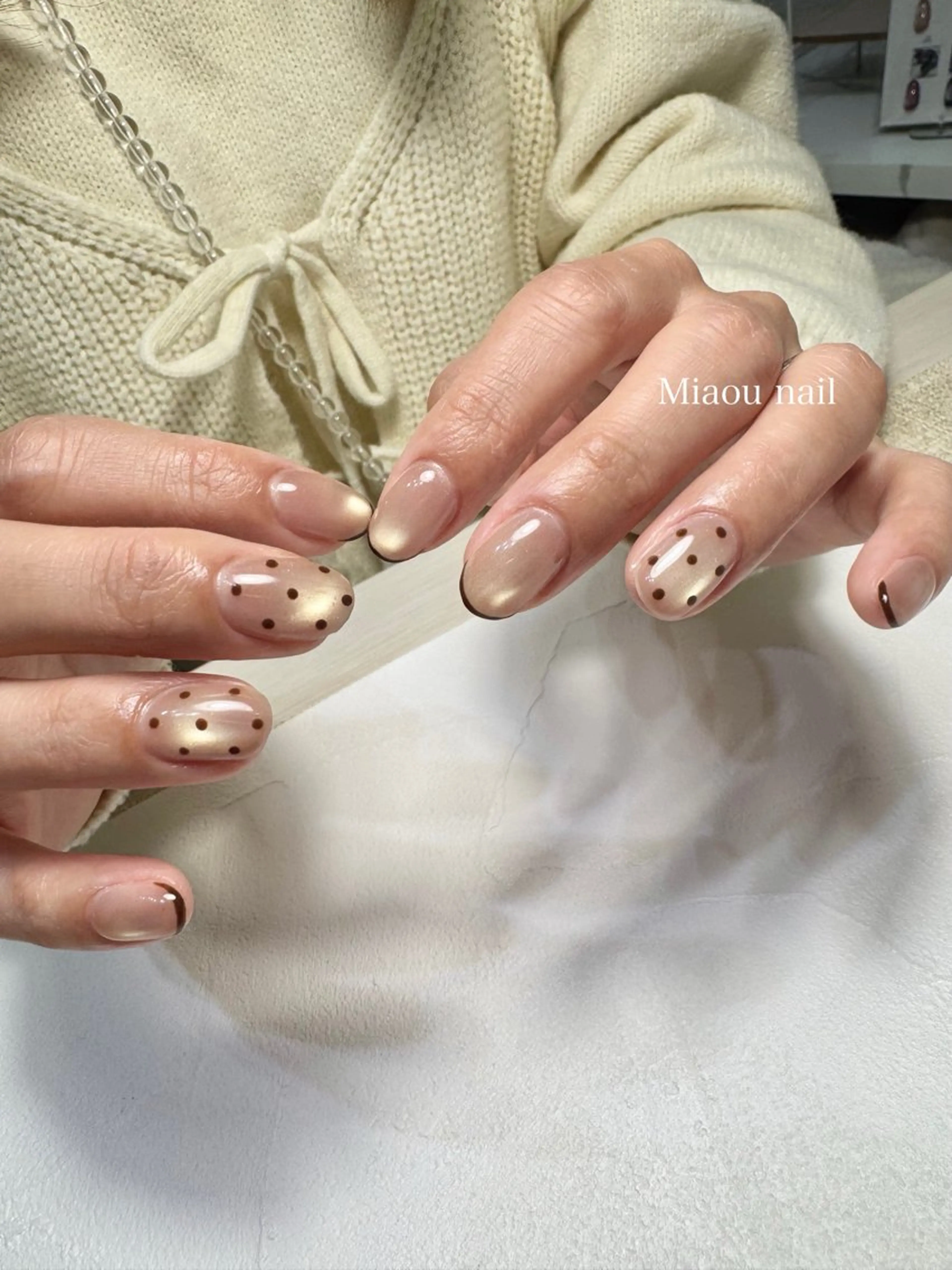 ネイル ハンドネイル Miaou nail ミャウ ネイルのネイルデザイン