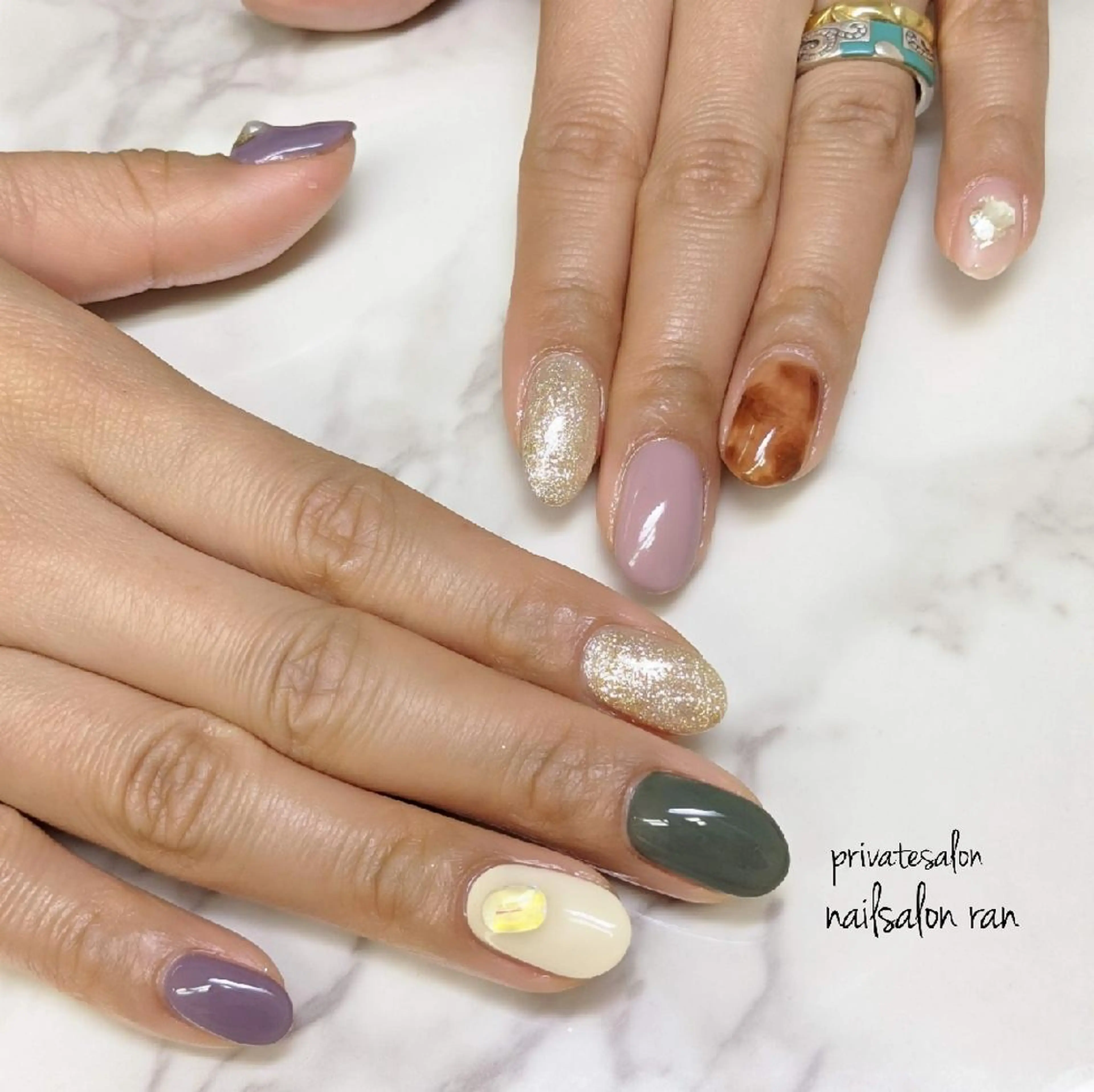 ネイル nailsalon ranのネイルデザイン
