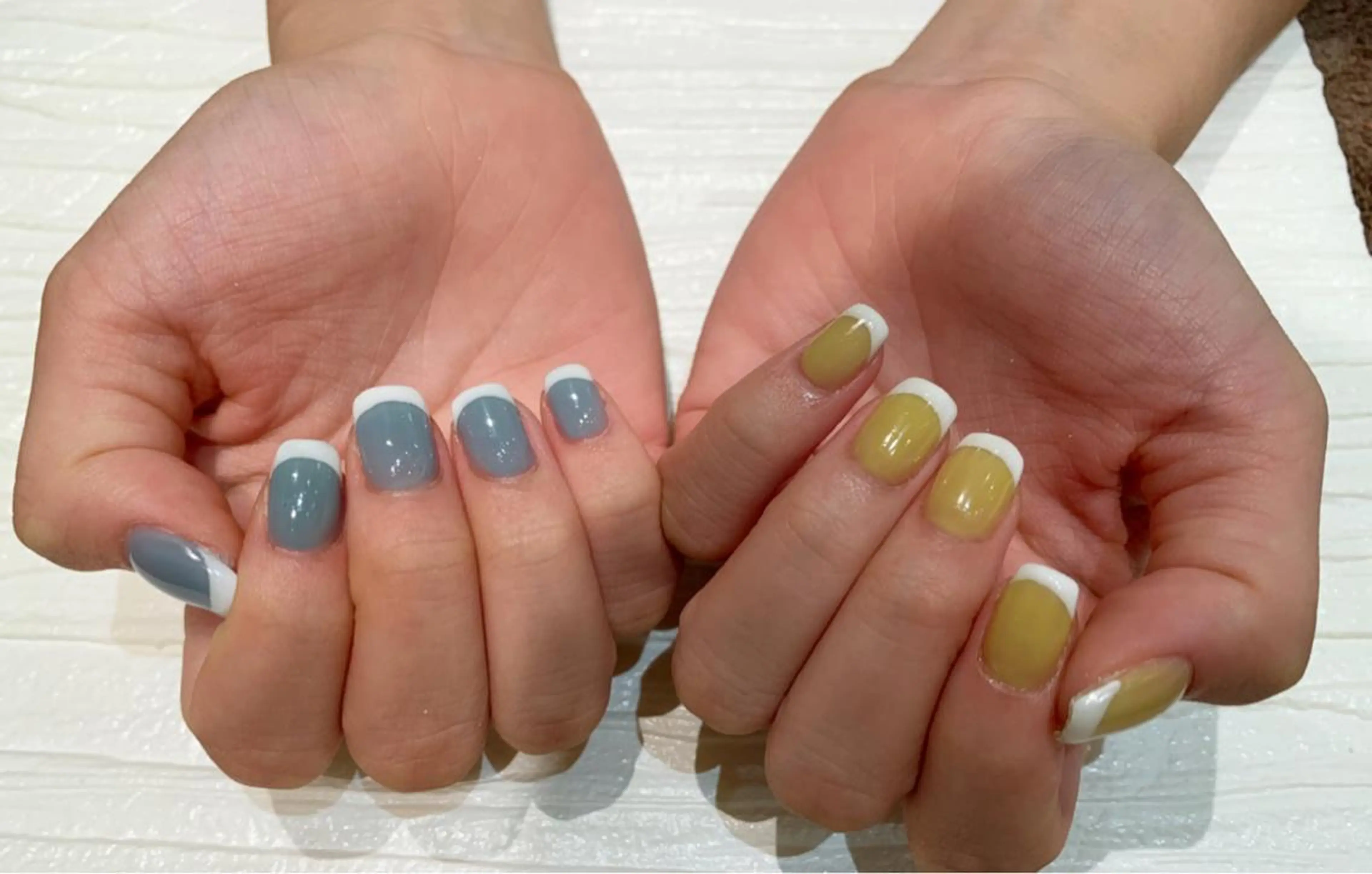 ネイル ブルー nailAVANCE akariのネイルデザイン