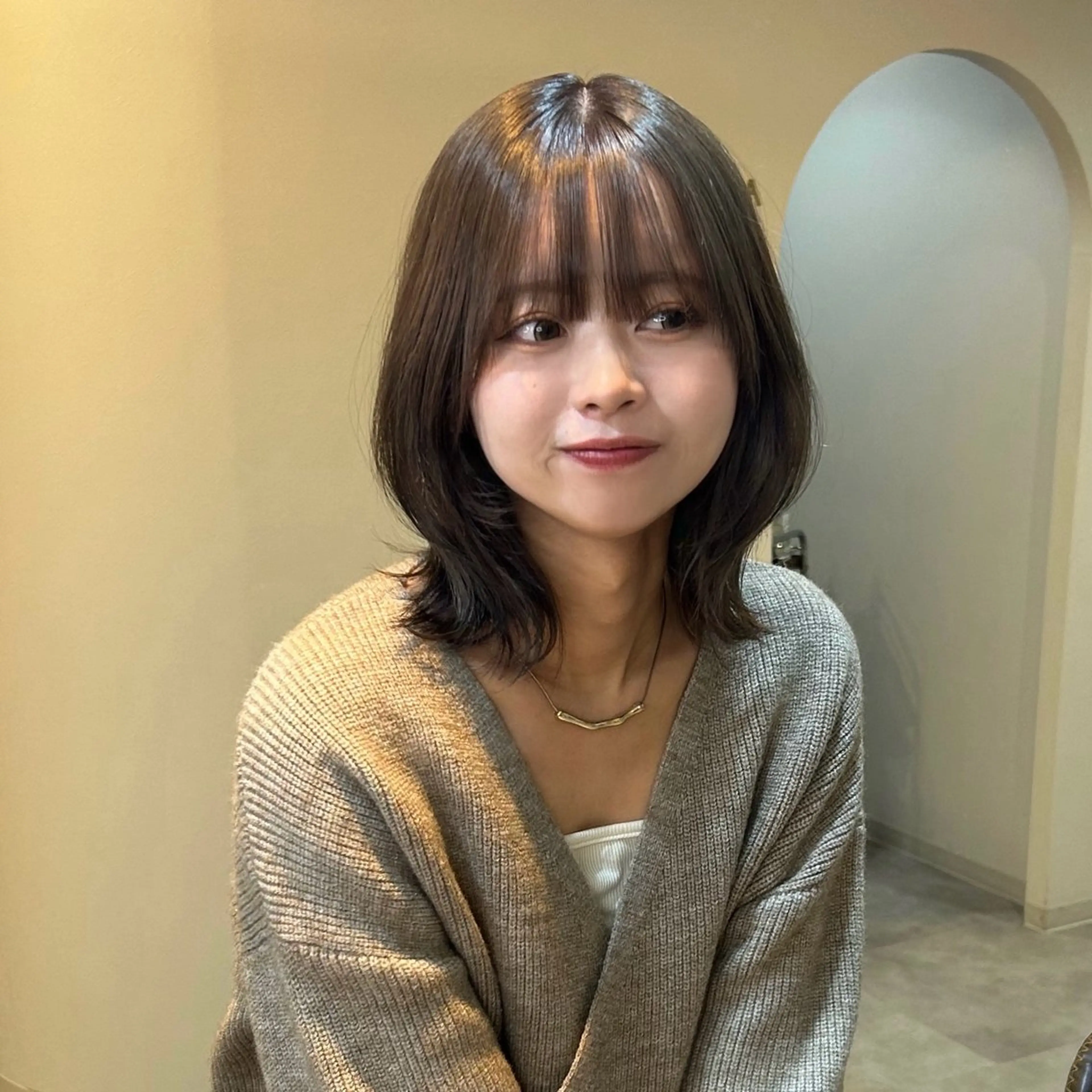 【人気No.1】似合わせカット+ケアカラー+トリートメントの写真