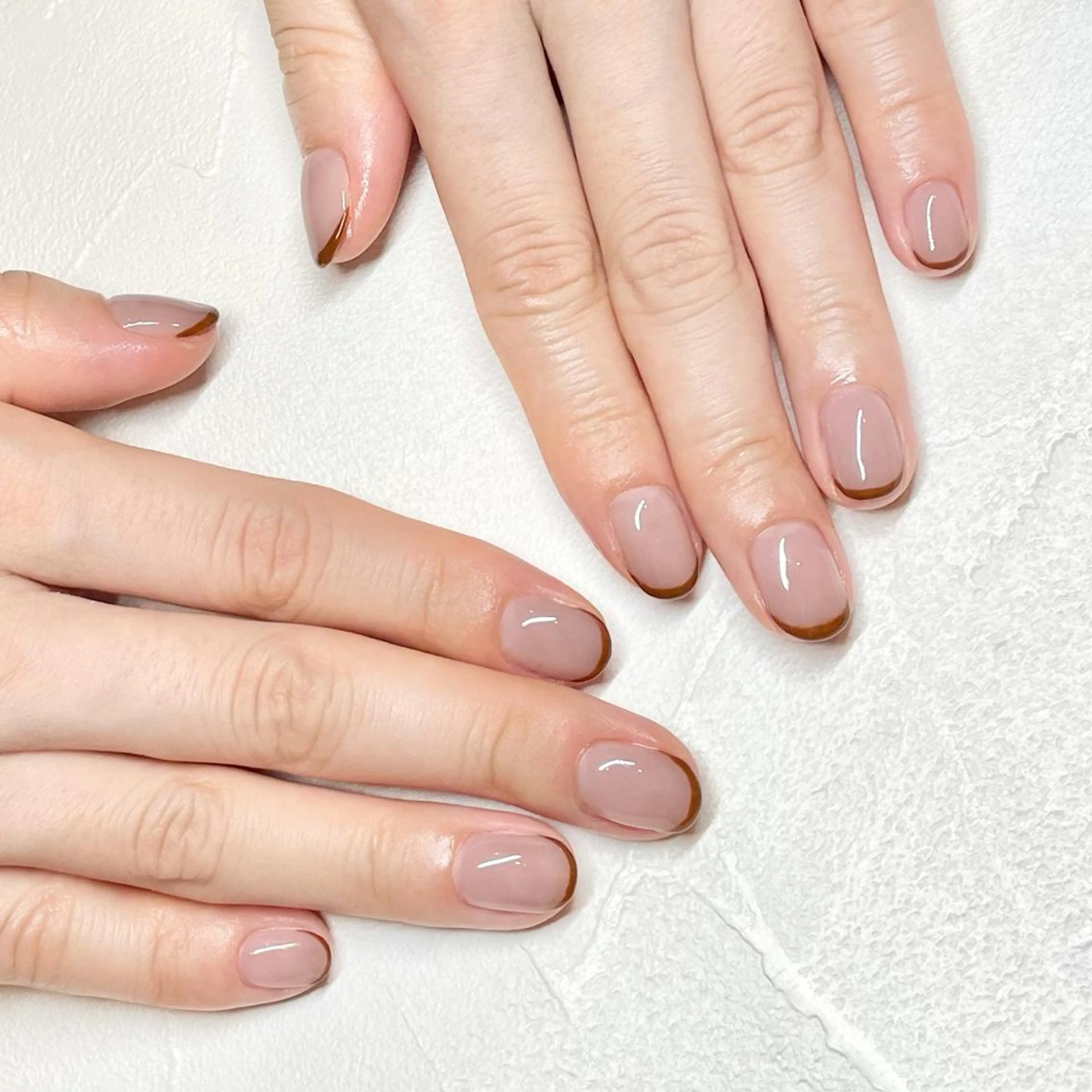 ネイル フレンチネイル ささき れいなのネイルデザイン