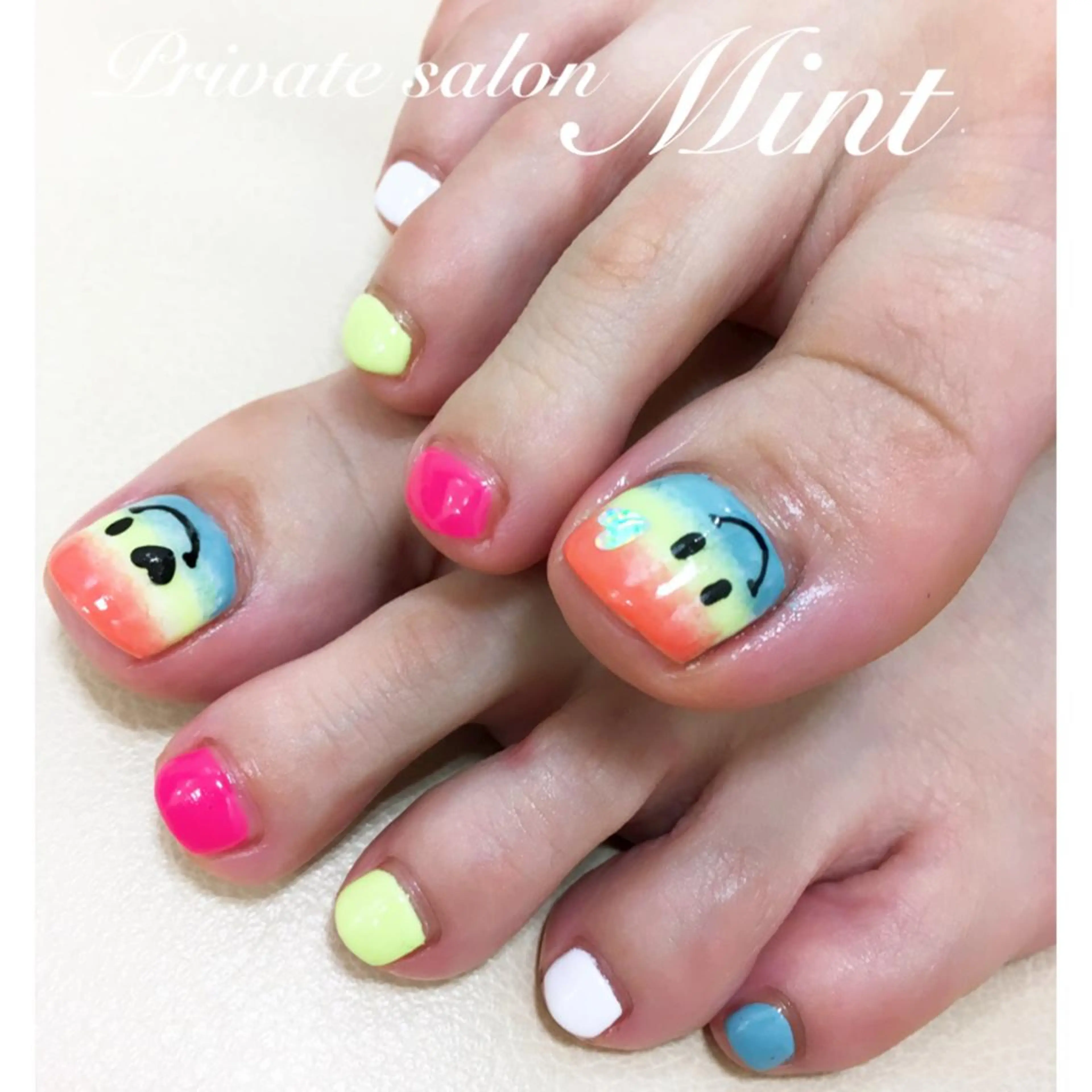 ネイル フットネイル Mint. nailのネイルデザイン