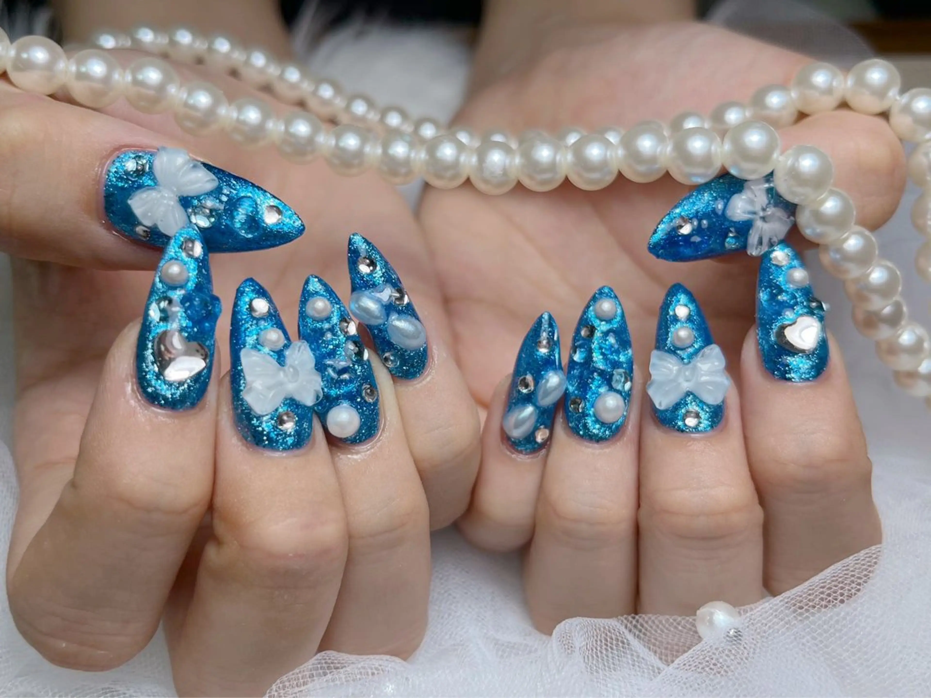 ネイル lucky nail 歌舞伎町のネイルデザイン