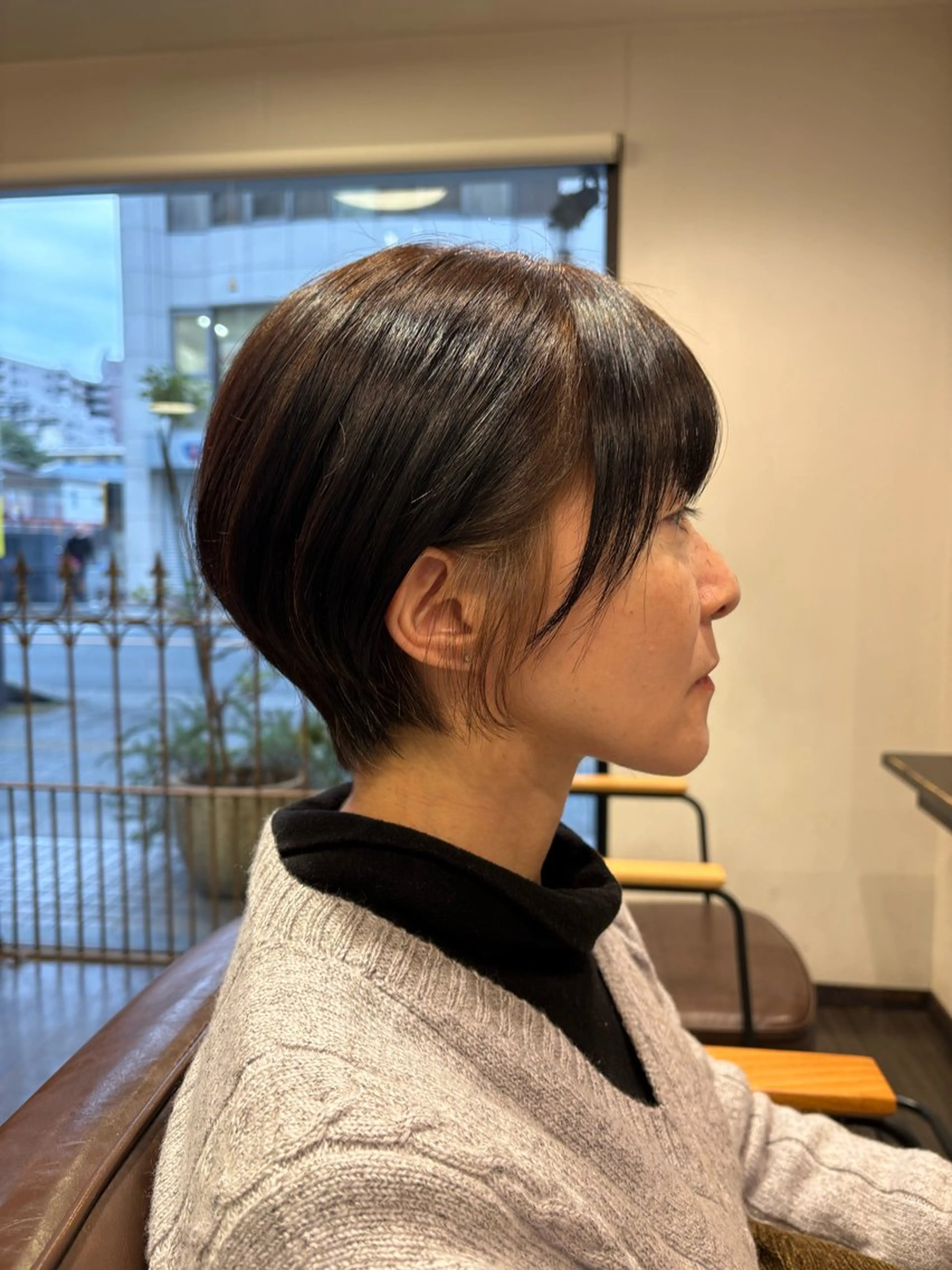 ショート 丸みショート ショートヘア こやなぎ れいなのヘアスタイル