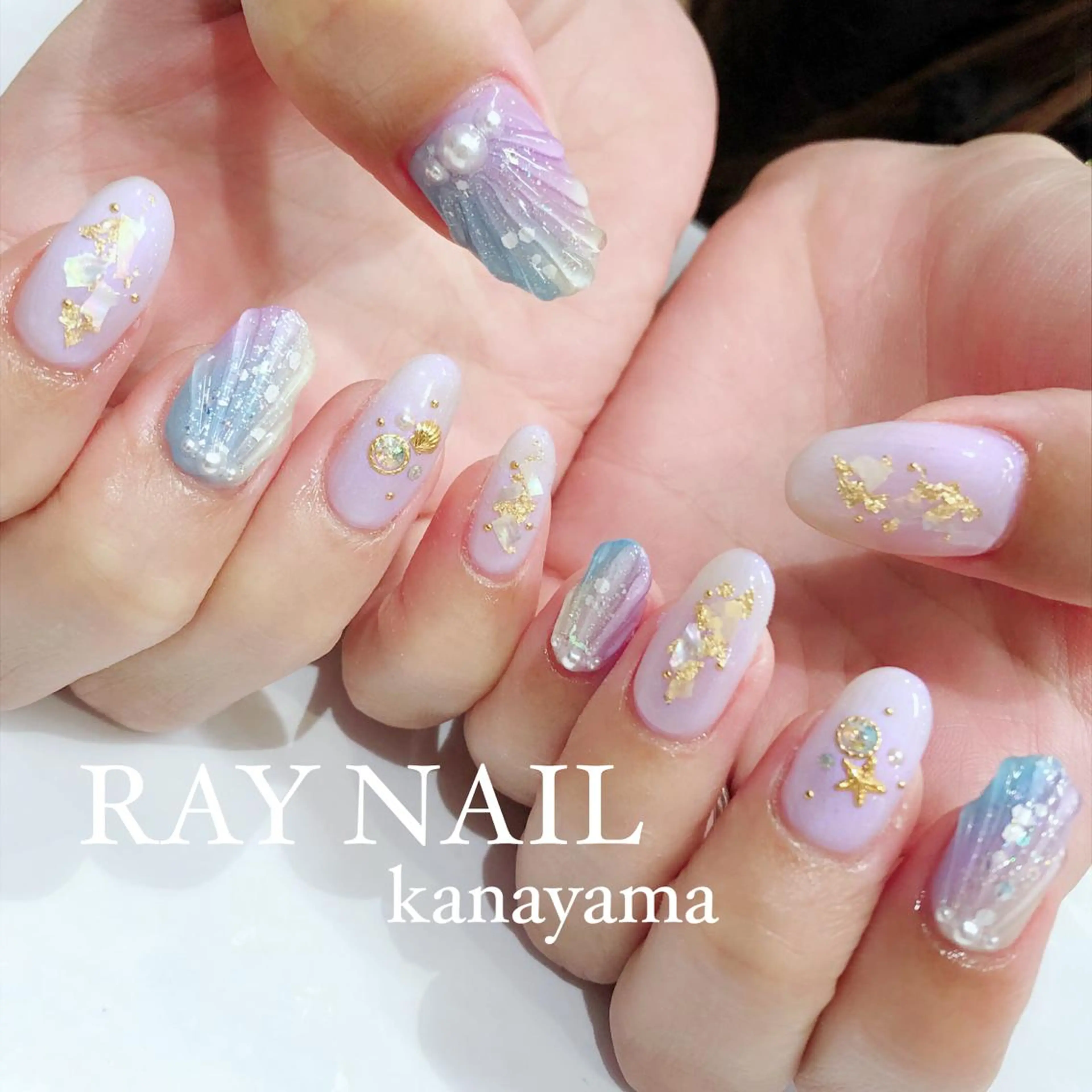 ネイル Arowa 伊田のネイルデザイン