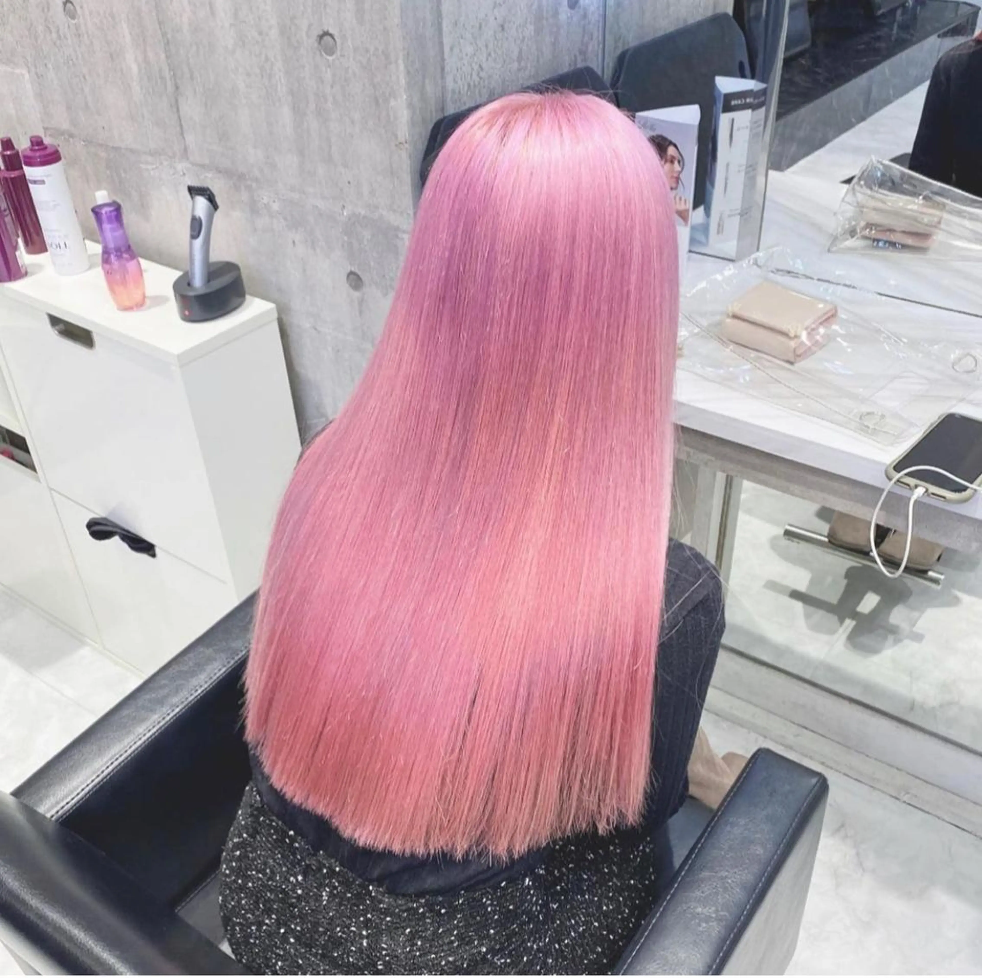 ロング カラー パーマ ヘアアレンジ メンズ キッズ ネイル マツエク・マツパ アイブロウ 💖オタク美容師 ꒰ঌ♡モモ♡໒꒱のヘアスタイル