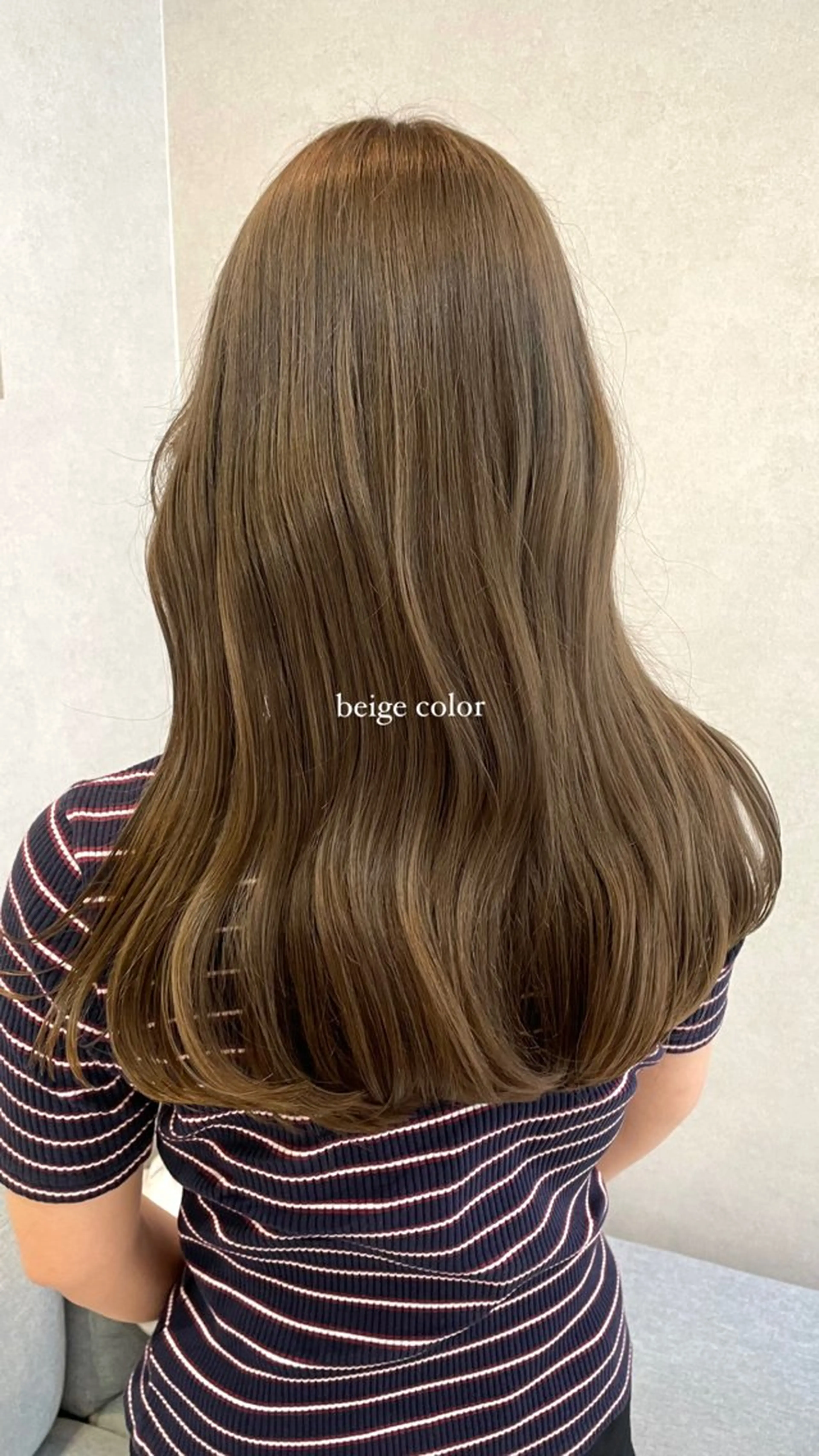 ミディアム カラー ヘアカラー mareka/顔周り /透明感カラー🤍のヘアスタイル