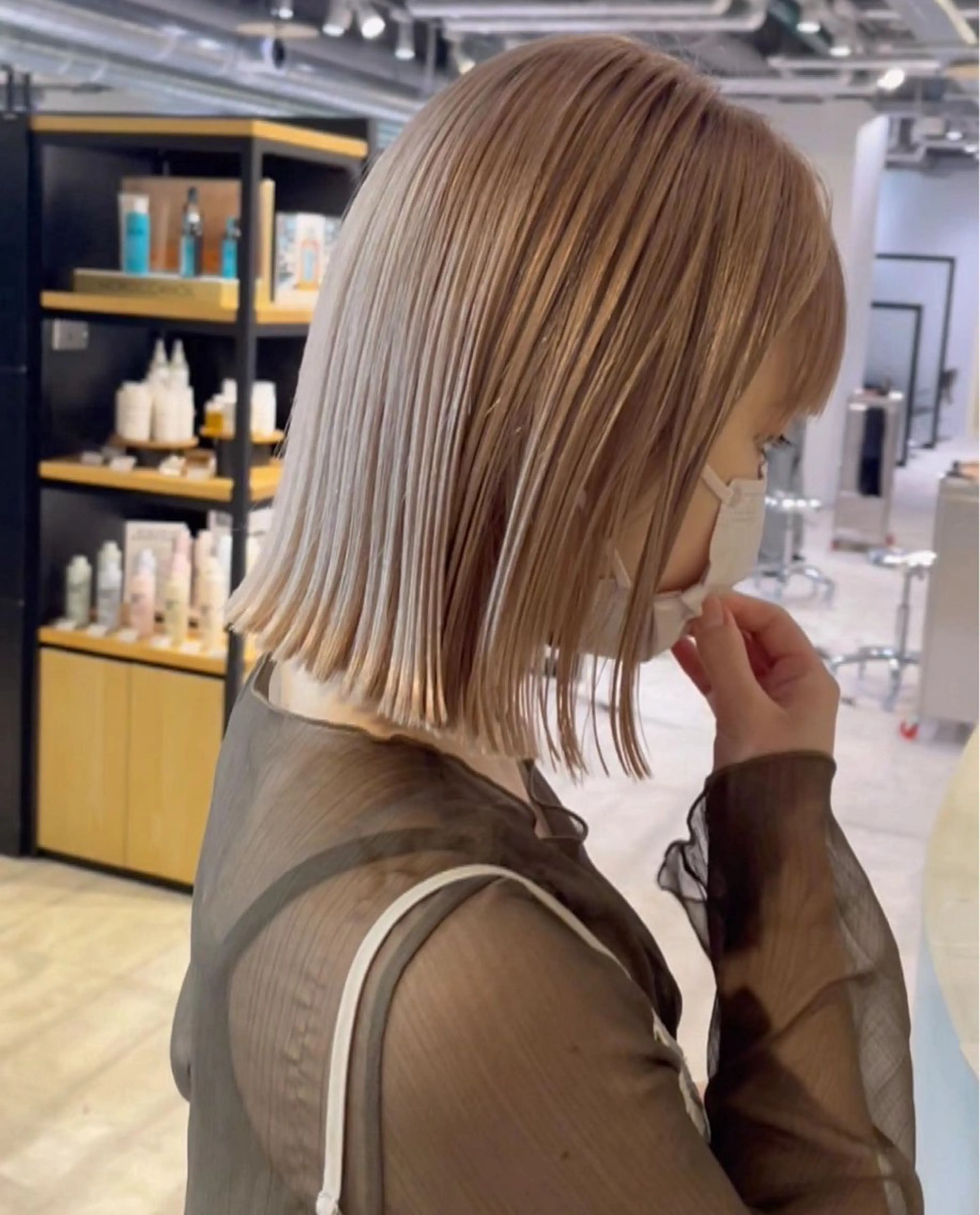 ミディアム 🧸レイヤー/ 池袋/あいり　🤎のヘアスタイル