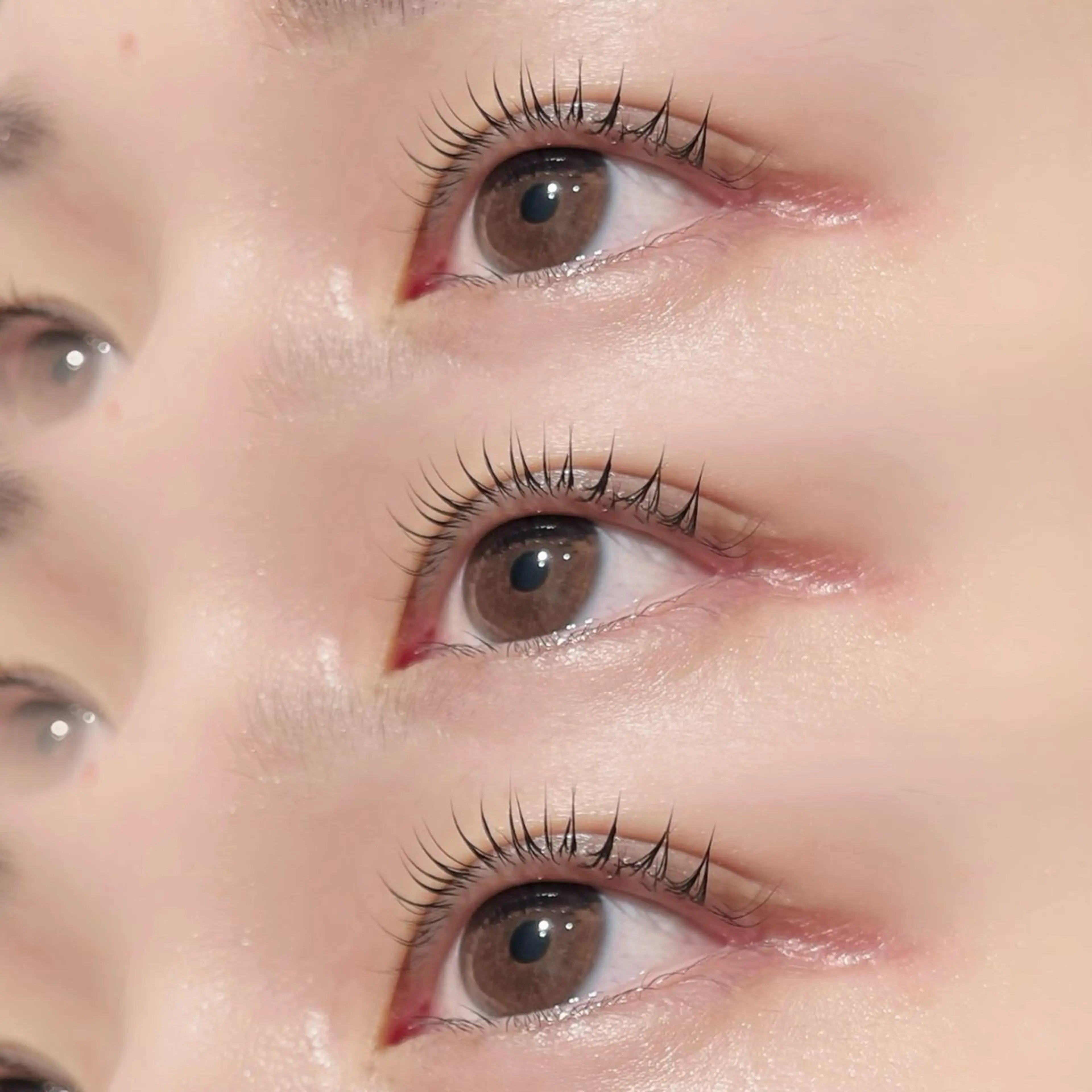 マツエク・マツパ パリジェンヌラッシュリフト FOXY LASH Okudaのマツエク・マツパデザイン