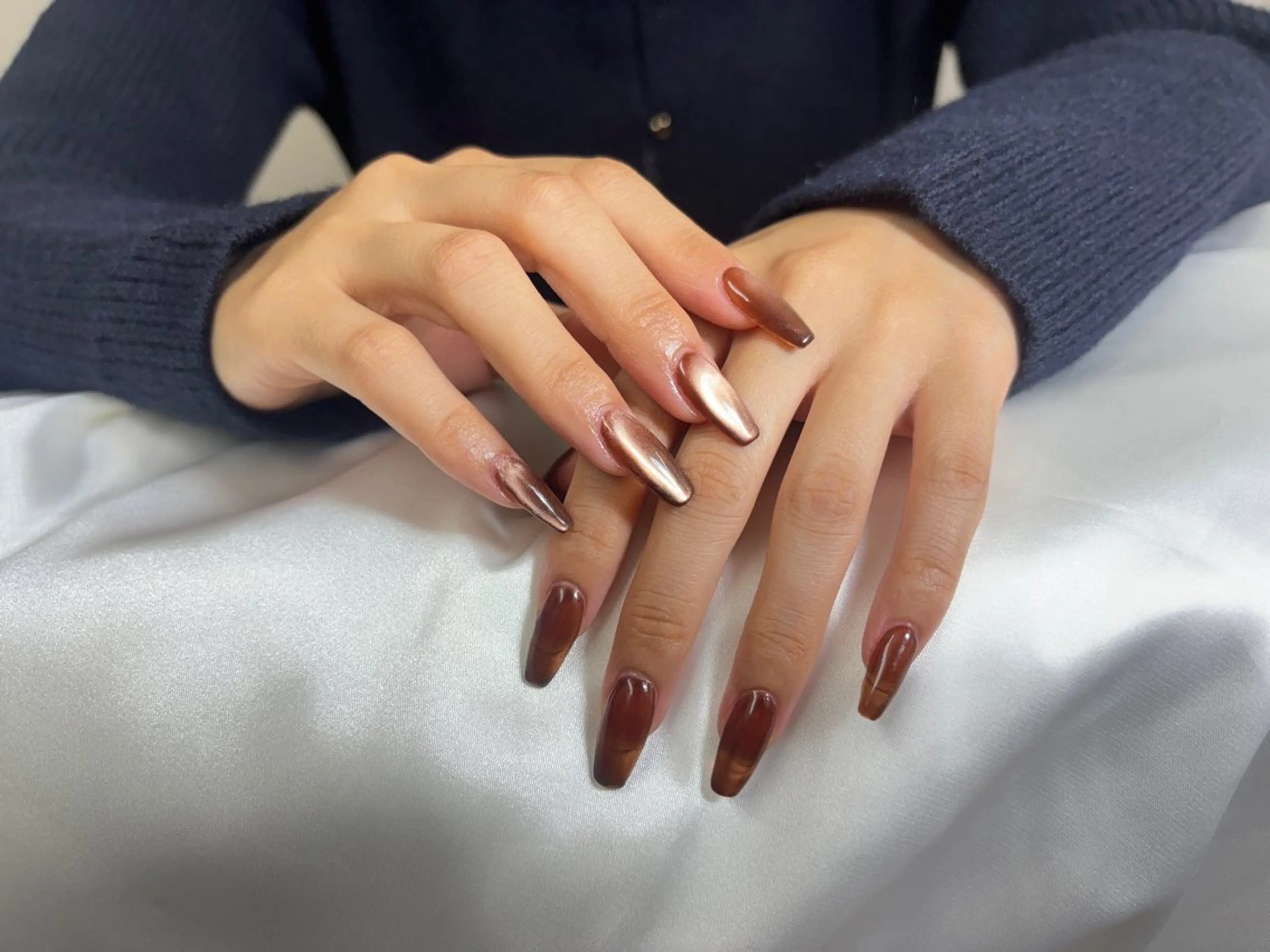 ネイル チークネイル 桜ネイル フットネイル ジェルネイル ハロウィン ハンドネイル XIINH NAIL SALONのネイルデザイン