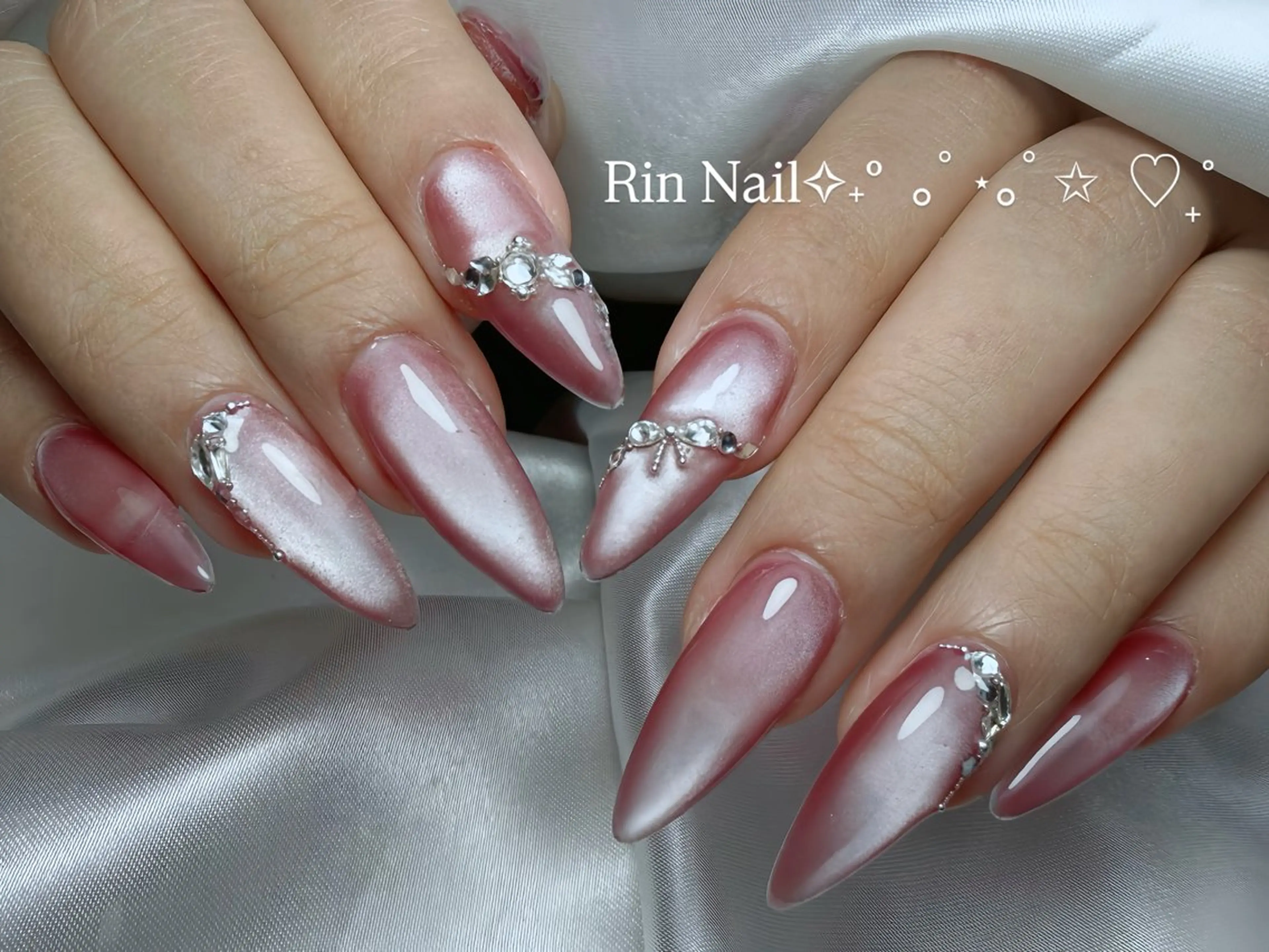 メンズ ネイル べっ甲ネイル チークネイル フラッシュネイル フラワーネイル フットネイル ハンドネイル Rin Nail Shinokuboのネイルデザイン