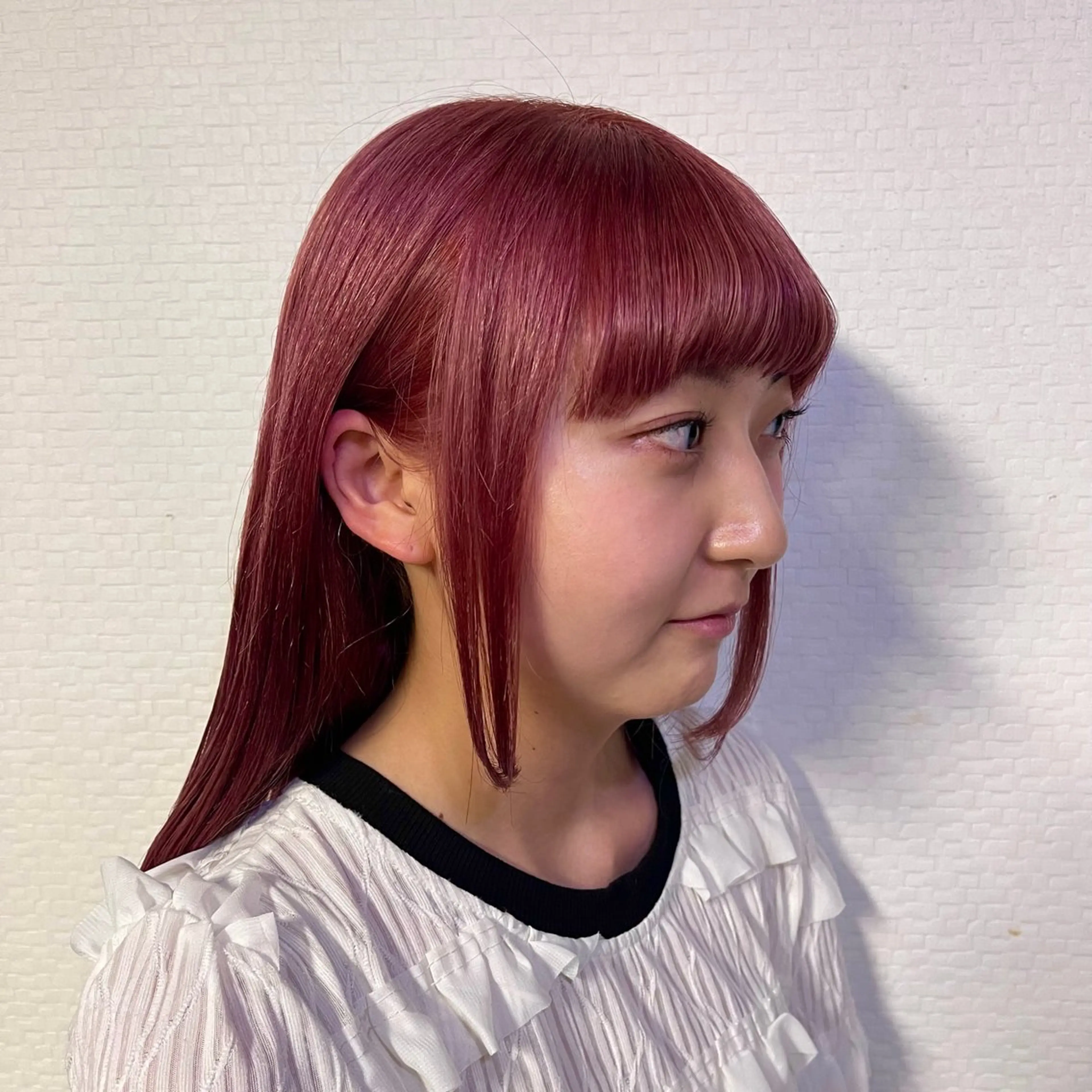 セミロング カラー Mel hair design 【メルヘアデザイン】所属・シノザキ キナのヘアスタイル