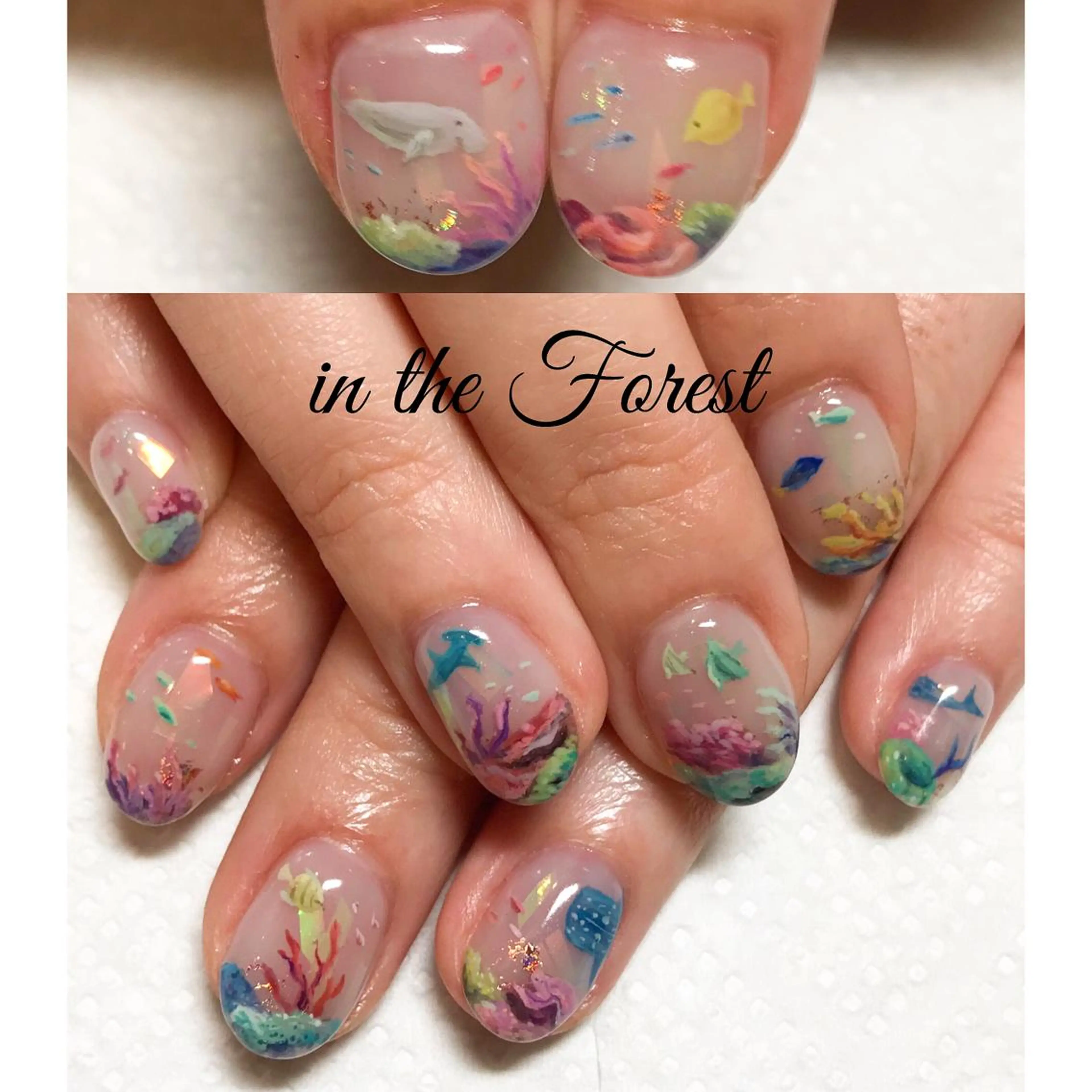 ネイル コガ アオイのネイルデザイン