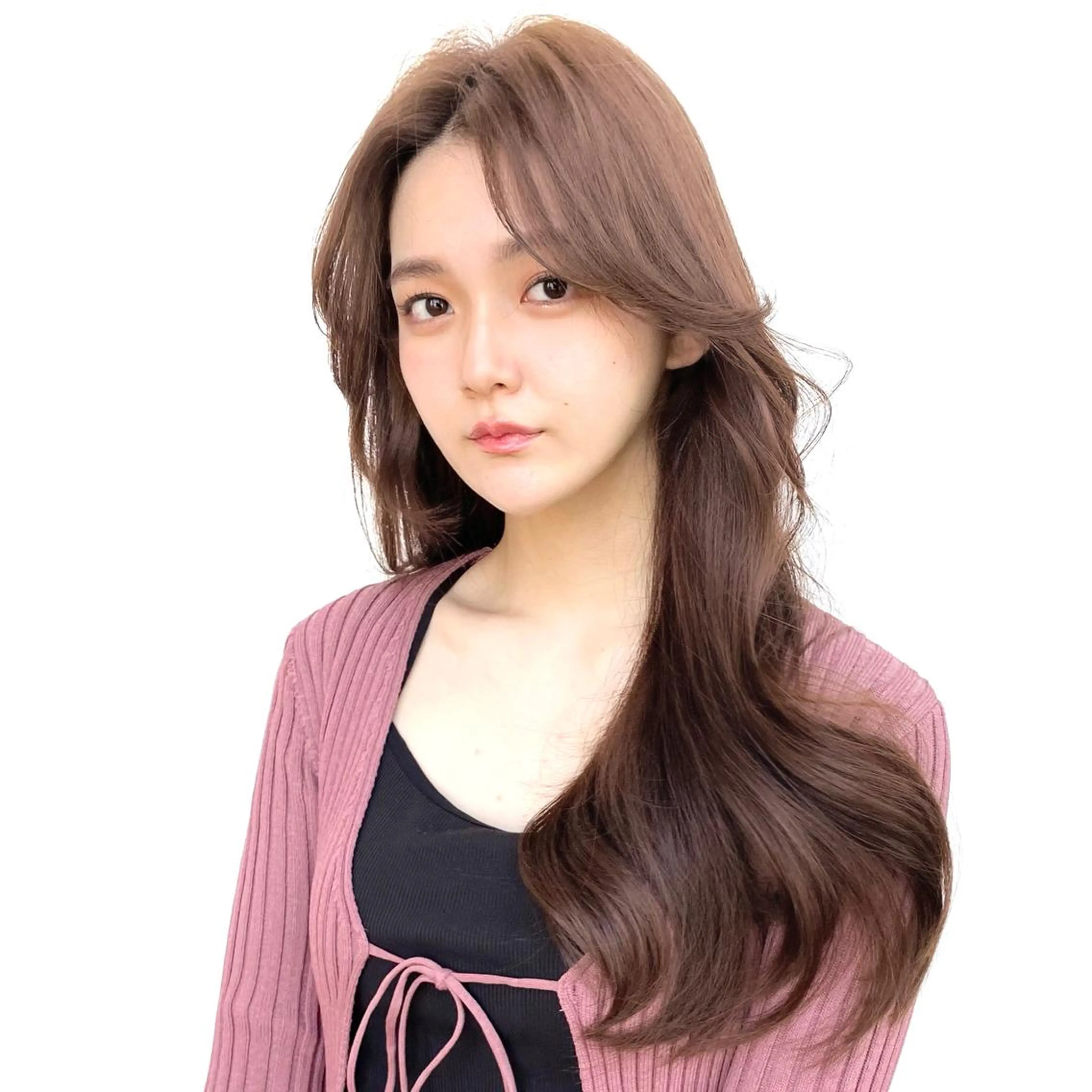 ロング 韓国風ヘア レイヤーカット カット ヘアカラー トリートメント 韓国くびれレイヤー 🇰🇷はづきのヘアスタイル