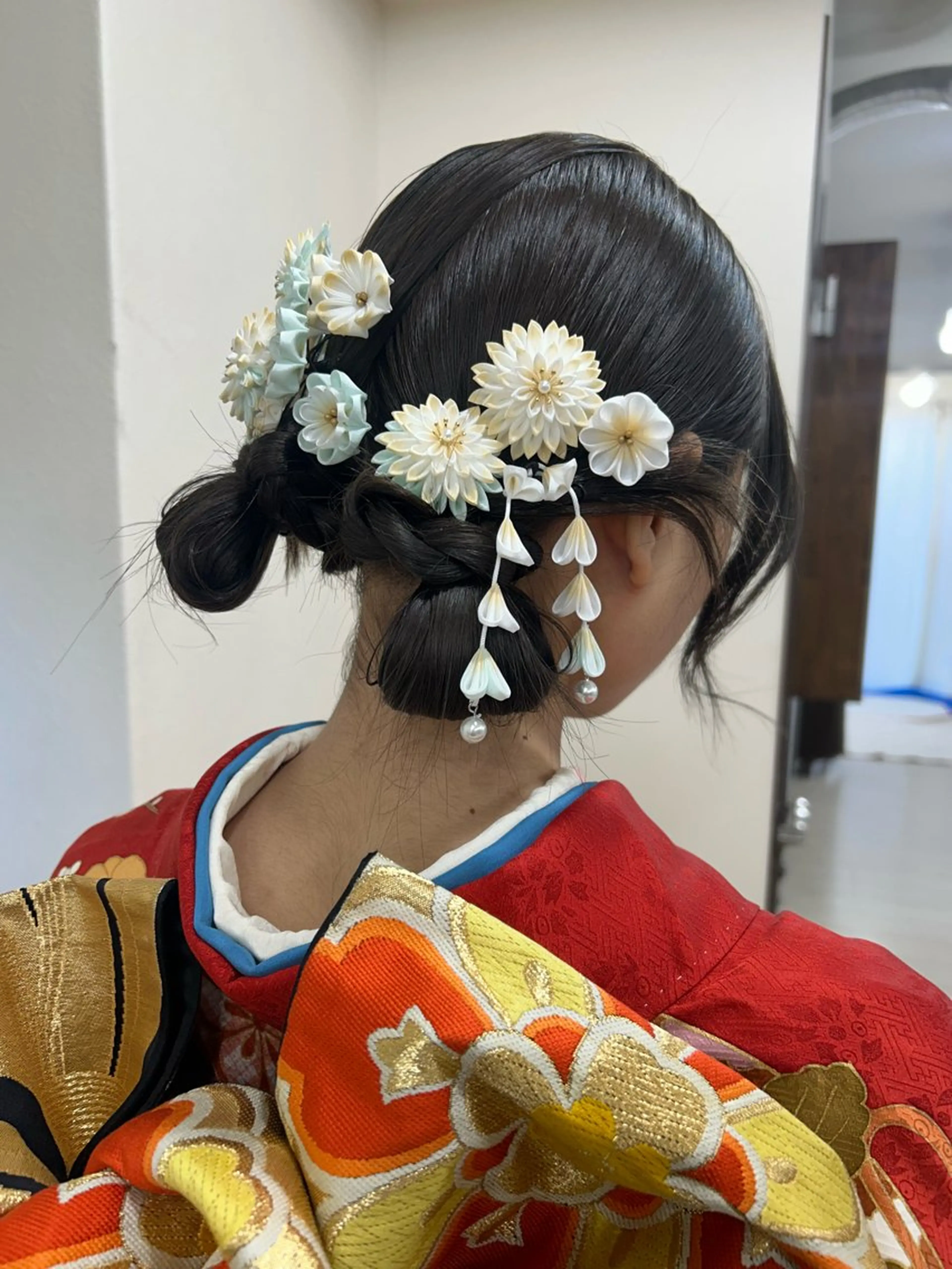 ロング ヘアアレンジ 成人式 ヘアセット ☕️結【suii.】 ボブ/ヘアセット☕️のヘアスタイル