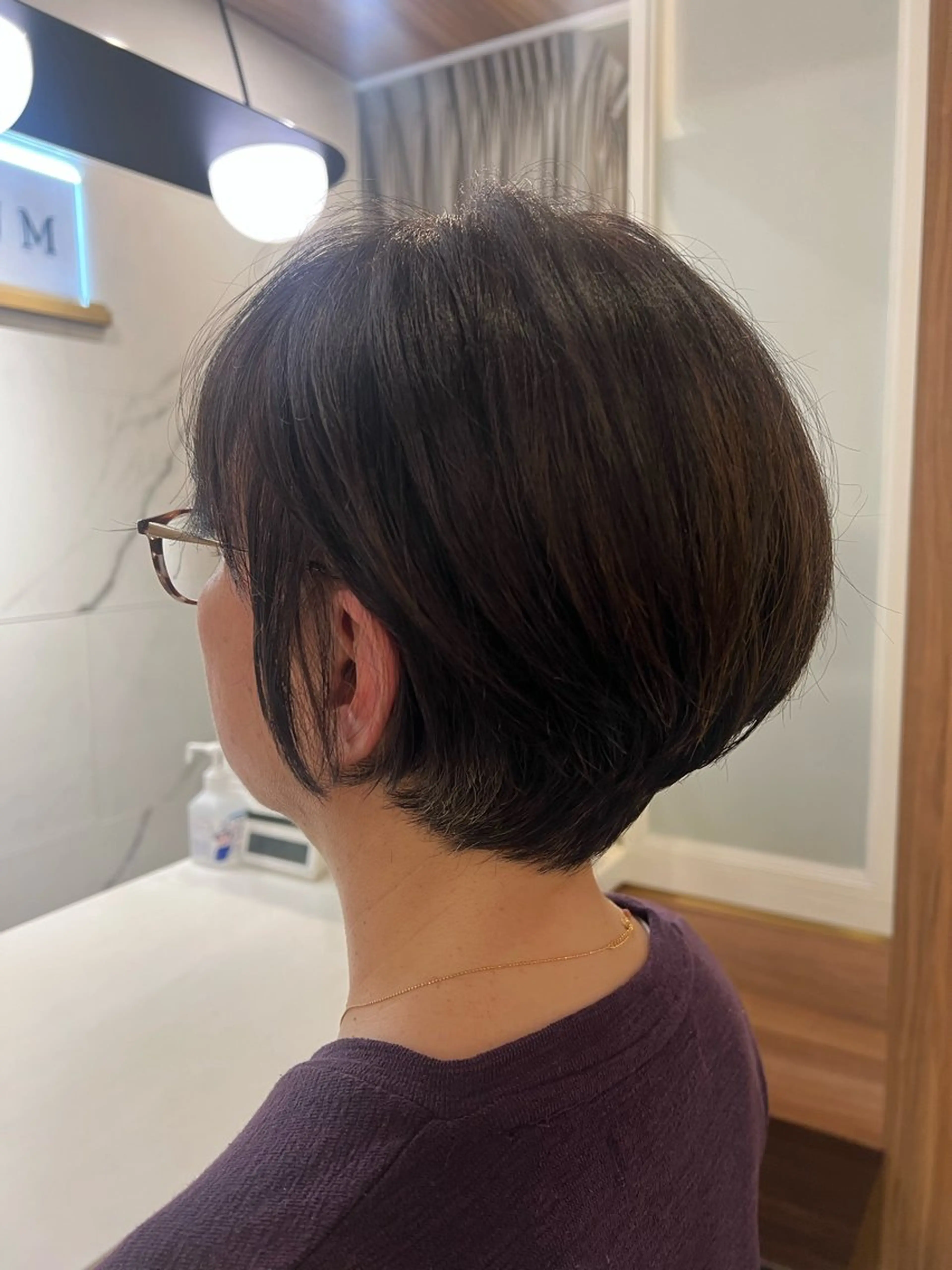 ショート 村中 逸紀のヘアスタイル