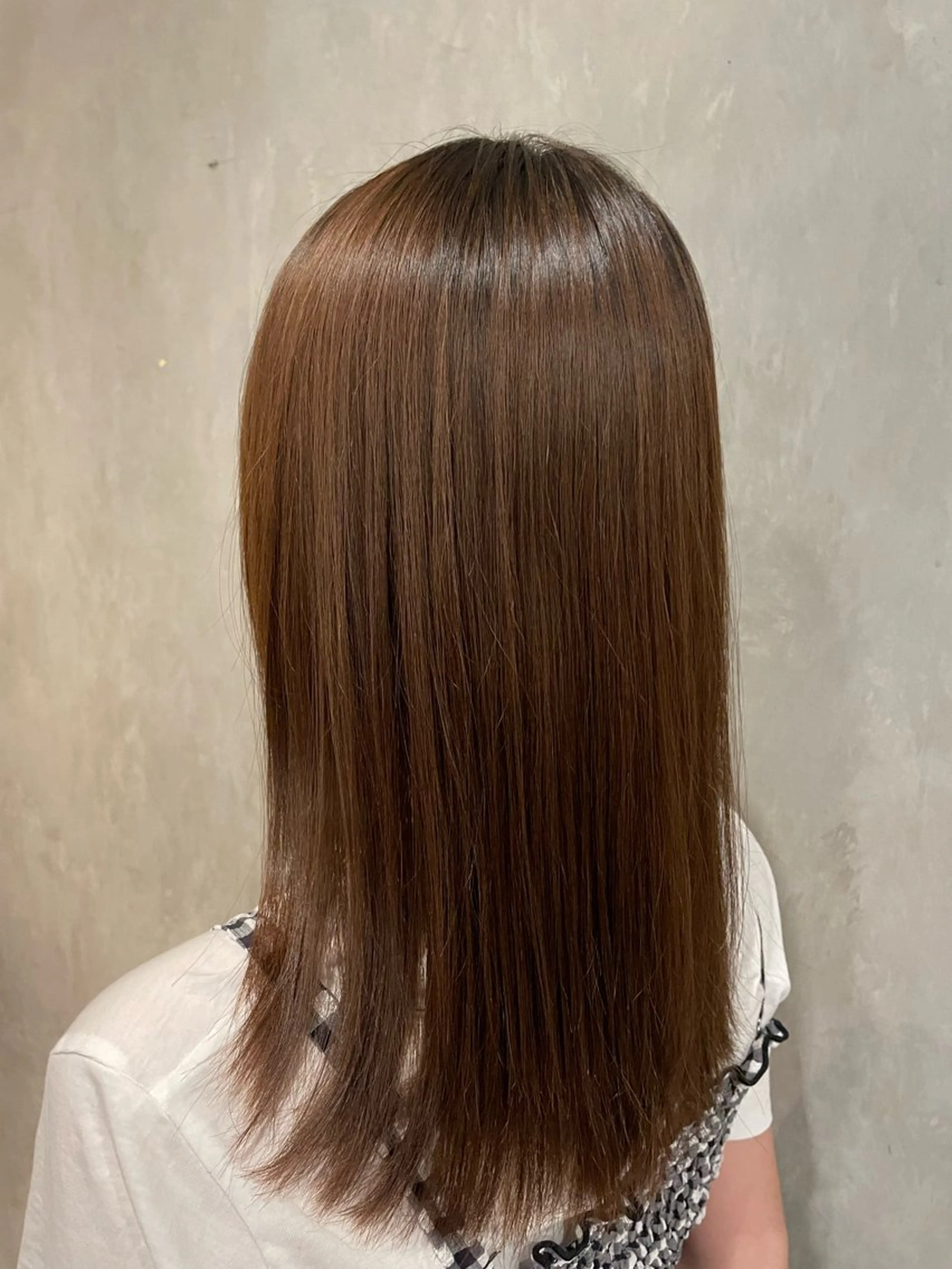 ロング パーマ 岩渕 春菜のヘアスタイル