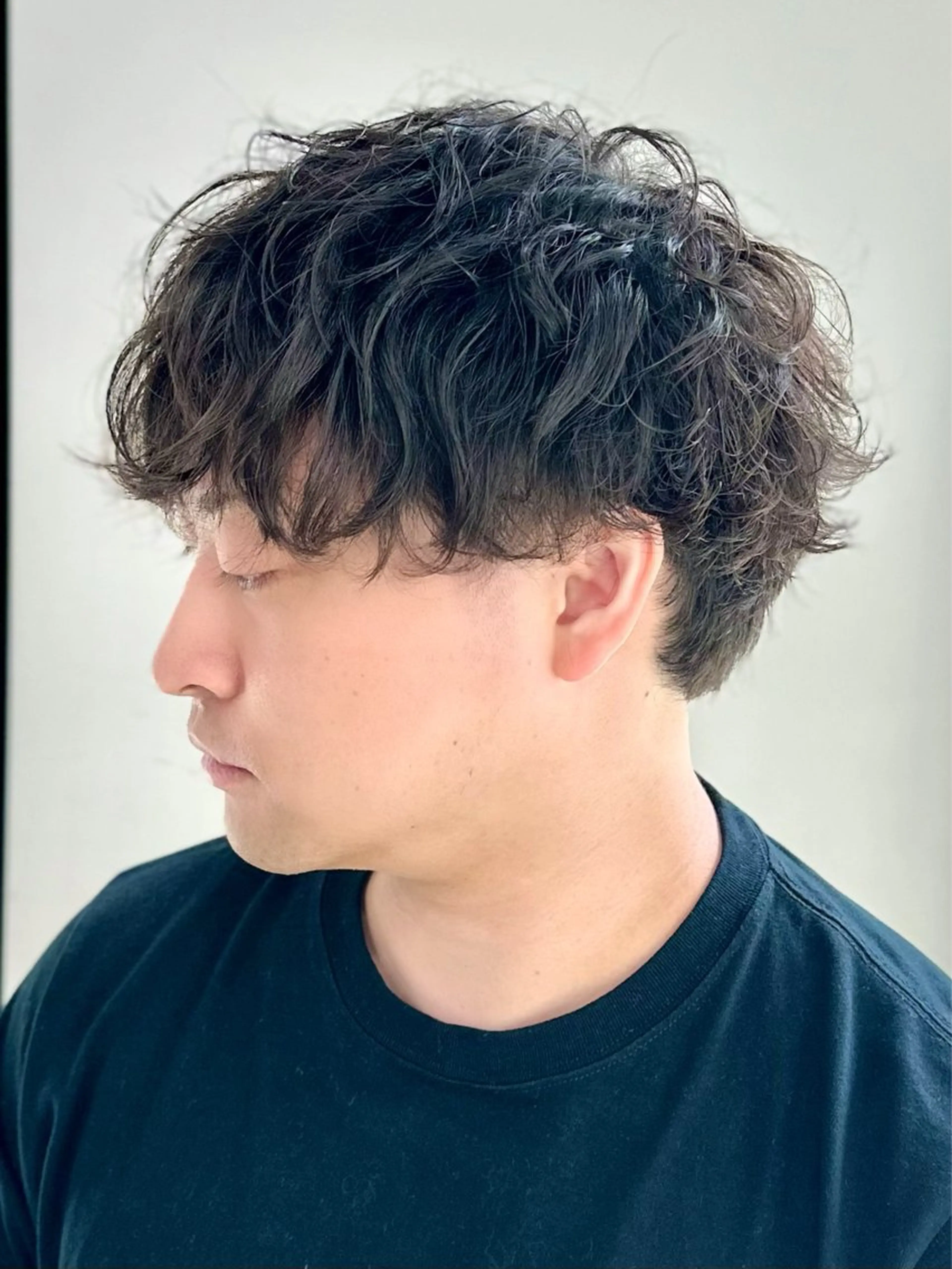 ショート パーマ パーマ 博多メンズサロン 田中のヘアスタイル