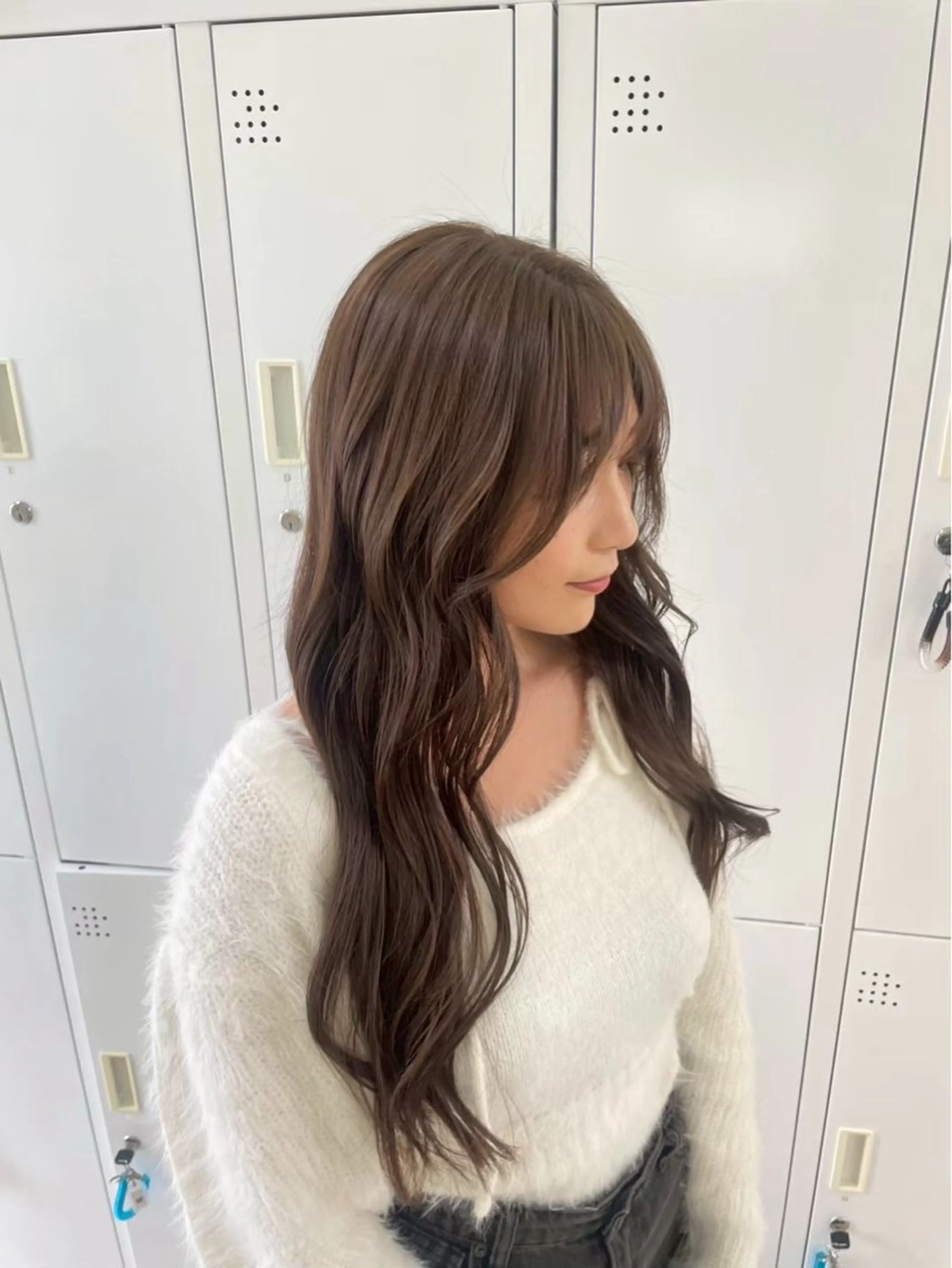 ロング 古川 心のヘアスタイル