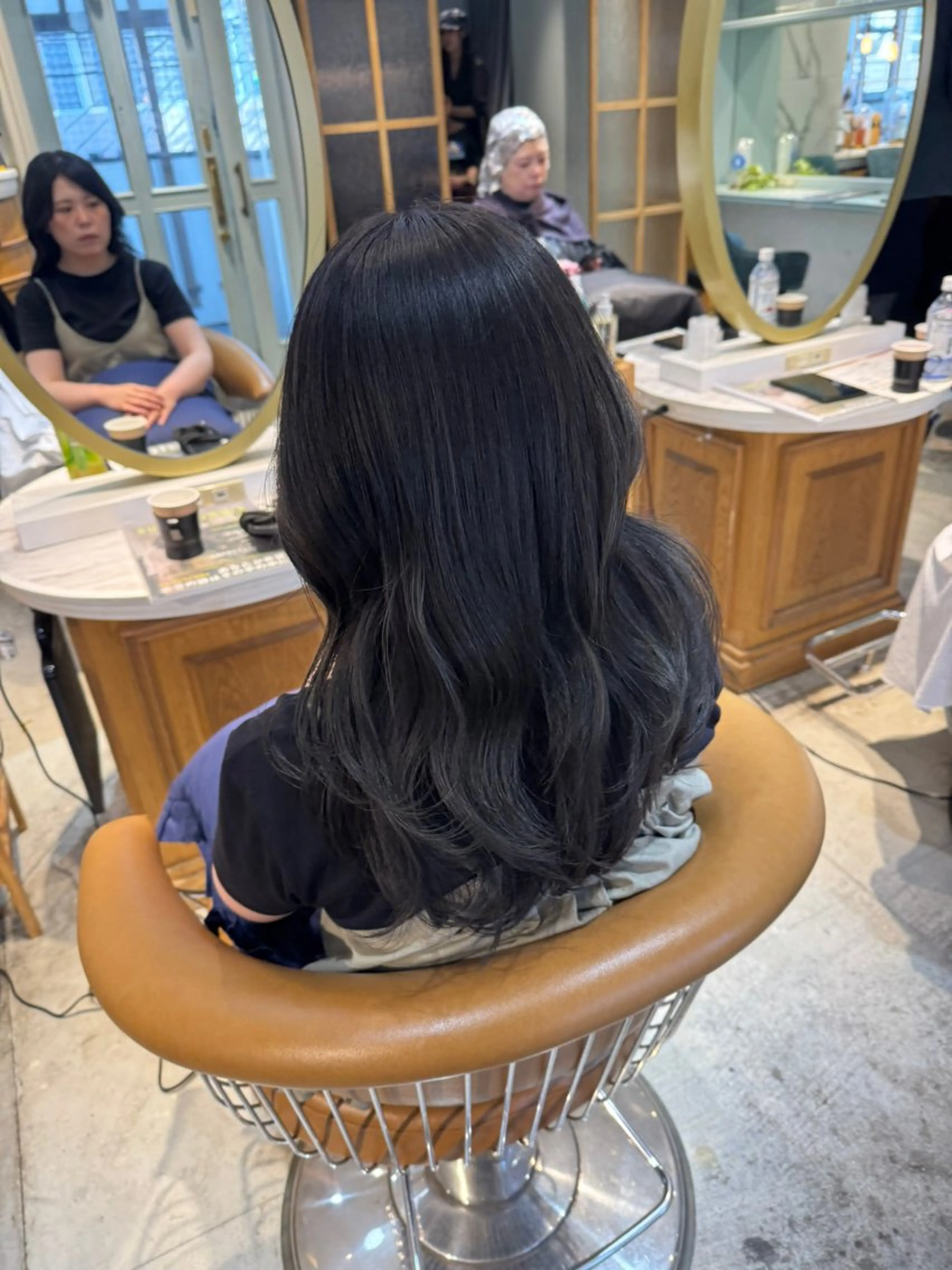 ロング 髪質改善 縮毛矯正 カット ヘアカラー トリートメント ヘアセット 髪質改善/ボブ /韓国/erikoのヘアスタイル