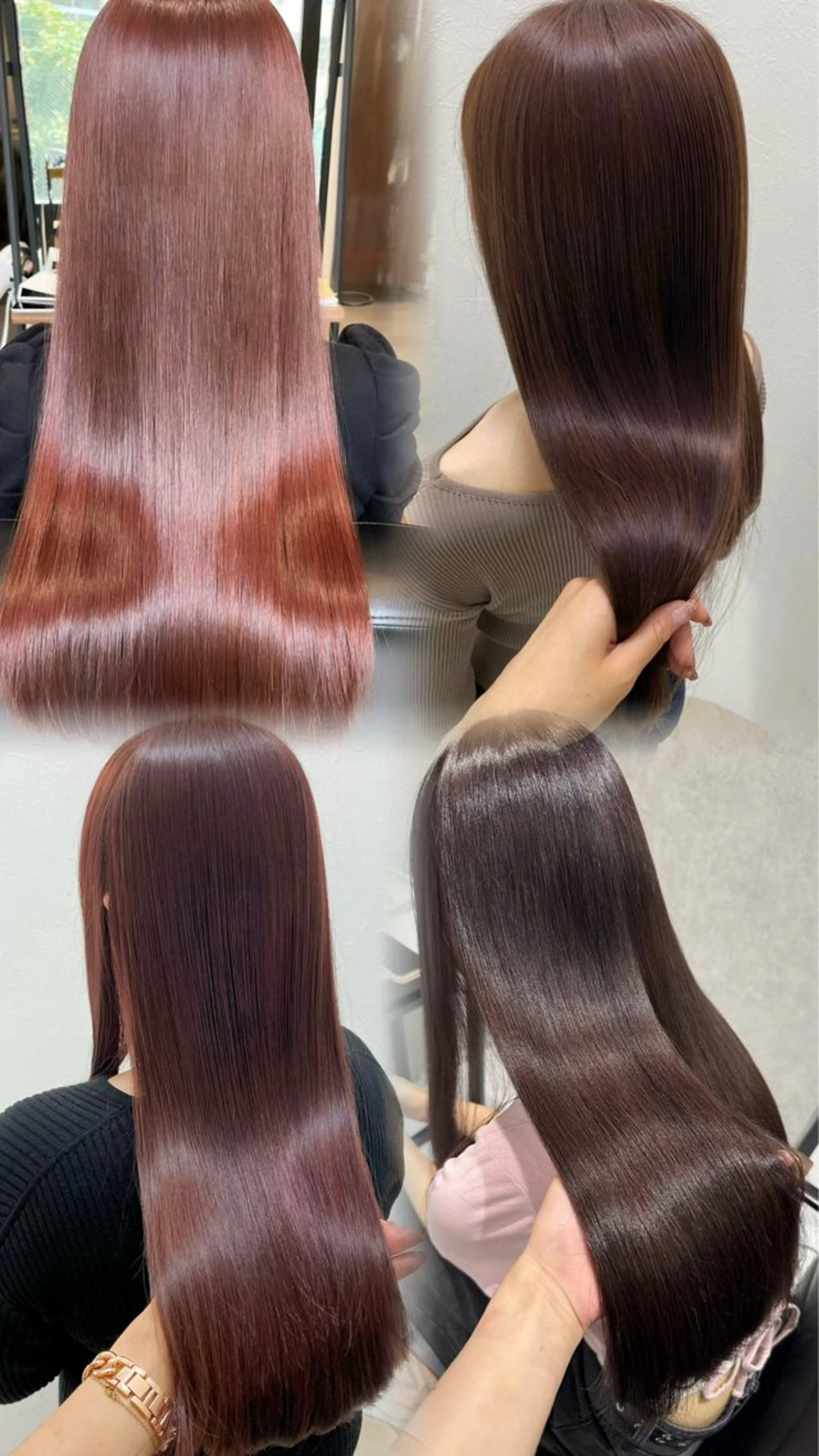 ロング カラー ﾊﾙｶ🌷顔周り /レイヤーカットのヘアスタイル