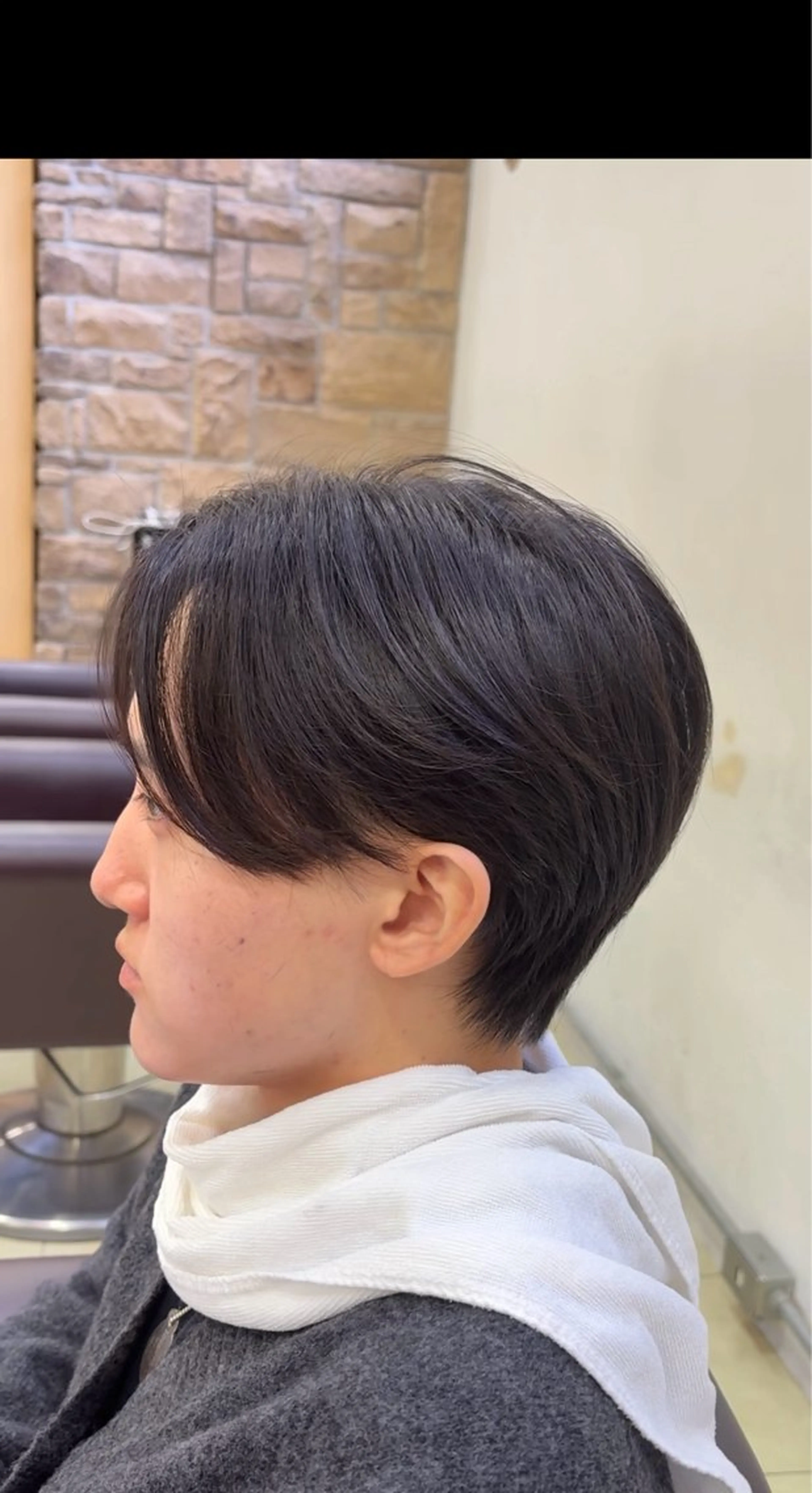 ショート メンズ 縮毛矯正 レイヤー/ボブ /ジュンエイのヘアスタイル