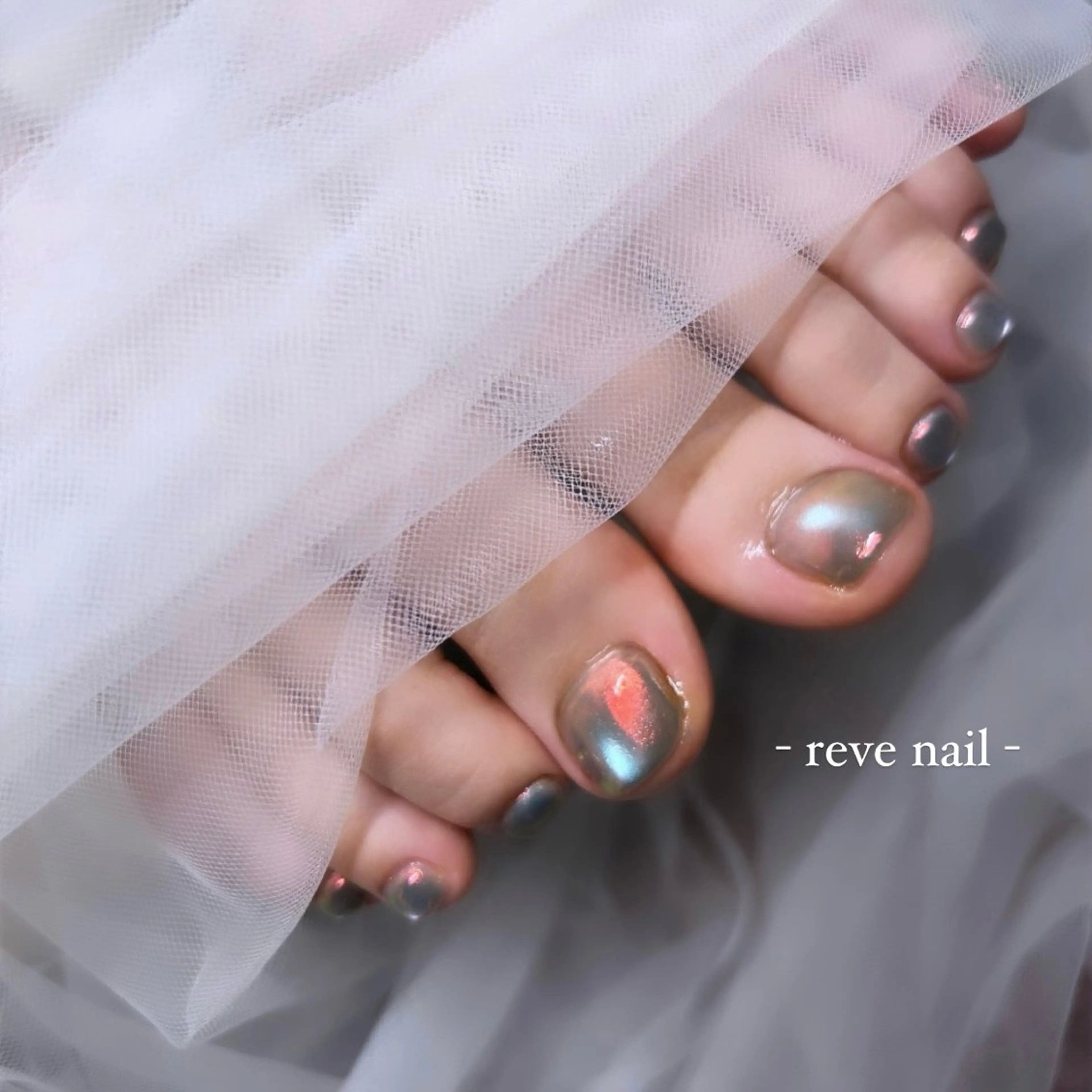 ネイル フットネイル 門真市 三ツ島 reve nailのネイルデザイン