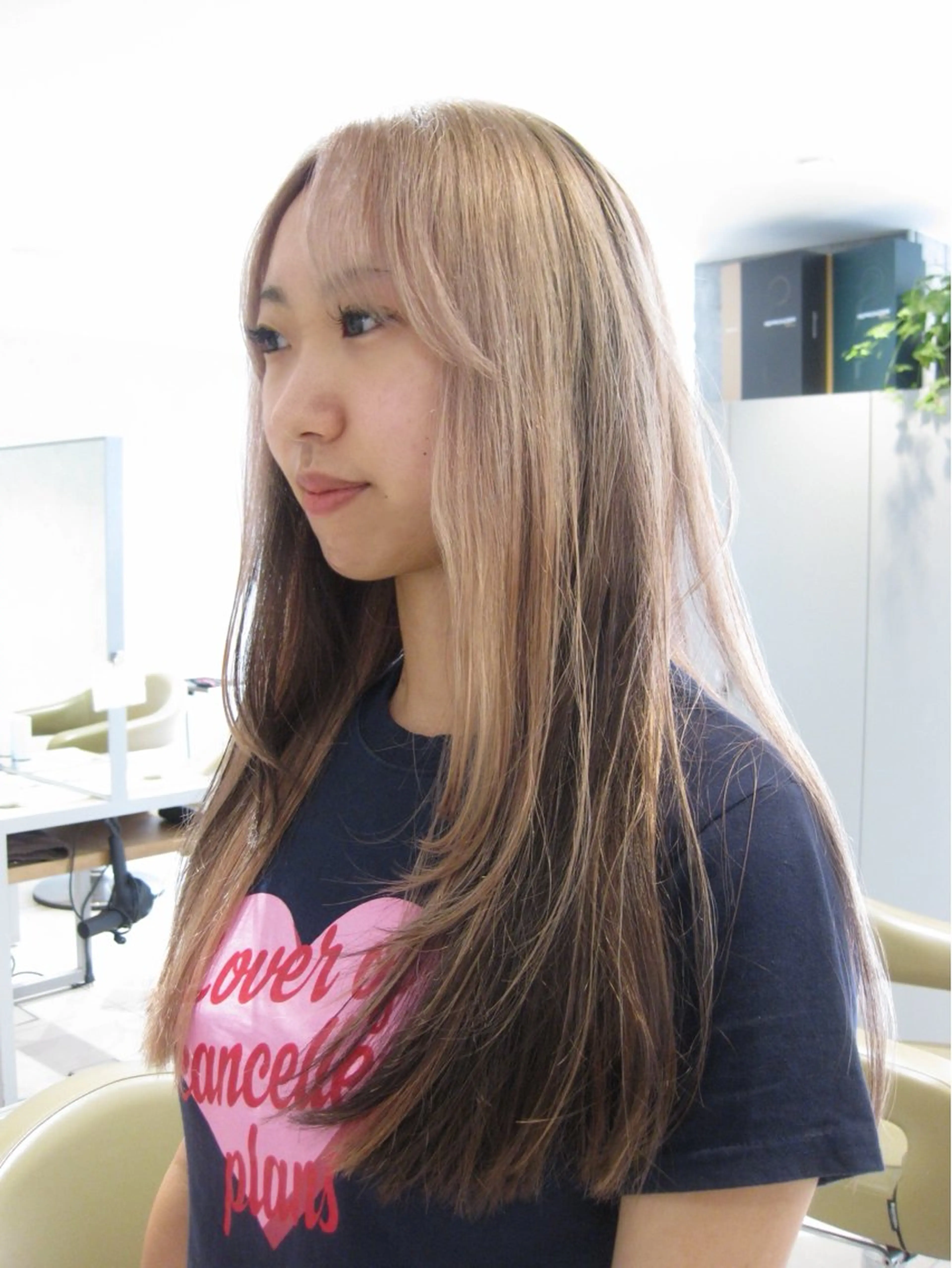 ロング カラー カット ヘアカラー トリートメント 🦖ミニボブ/ボブ /MOEKA🦕のヘアスタイル