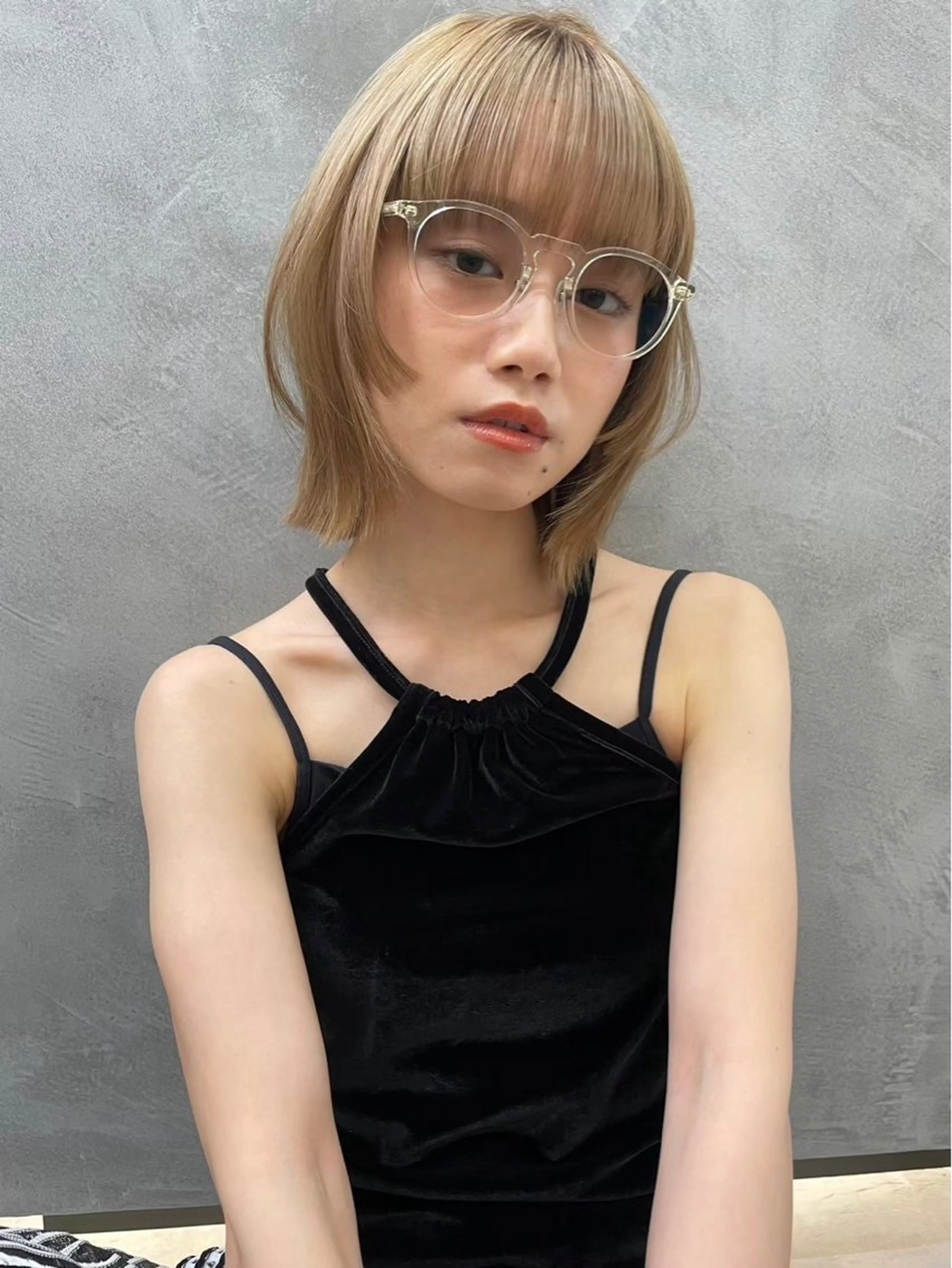 【ハイトーンにされる方に💫】カット+カラー+全頭ブリーチ+うる艶トリートメント💎⸝⋆の写真