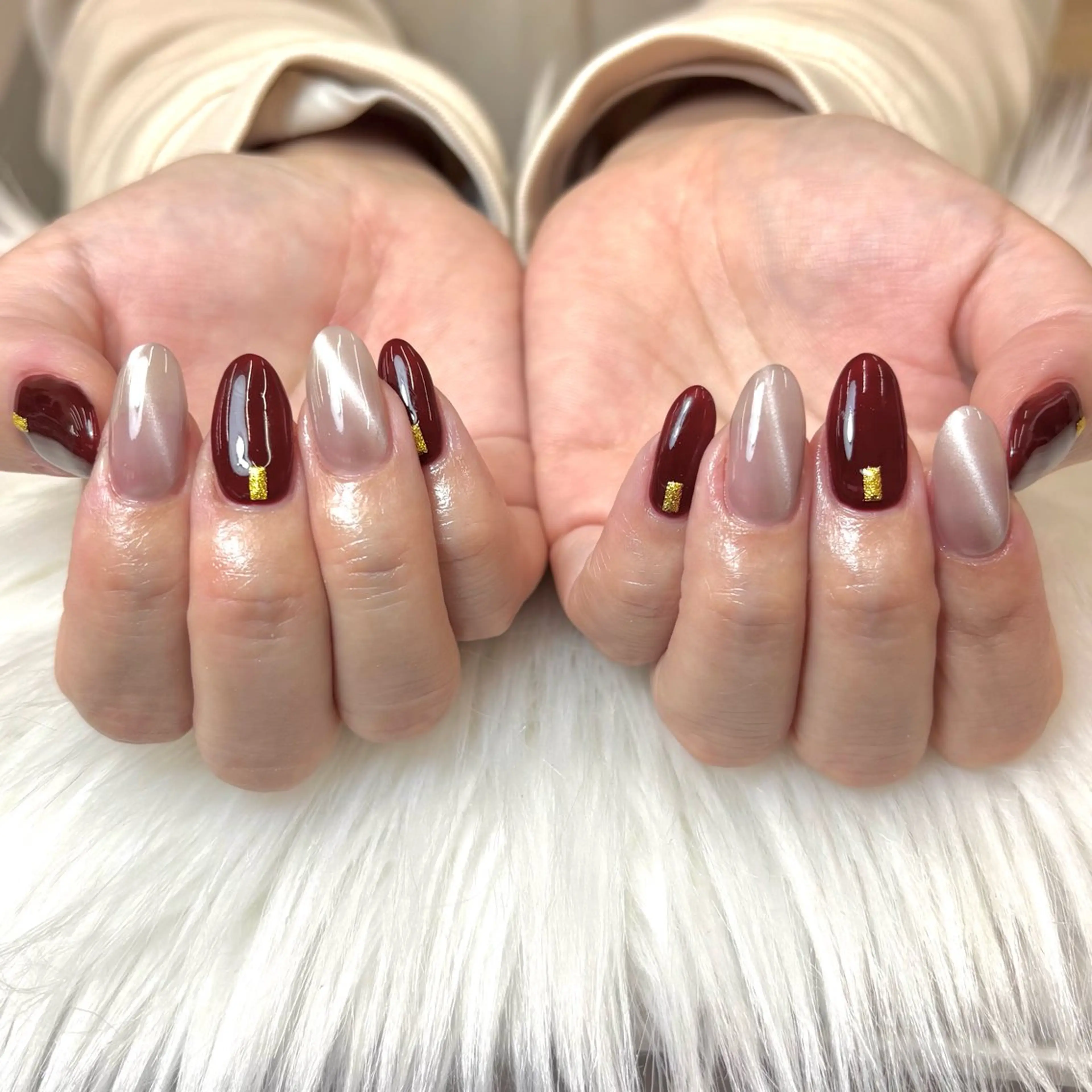 ネイル マグネットネイル ハンドネイル NAIL atre SAIKAのネイルデザイン