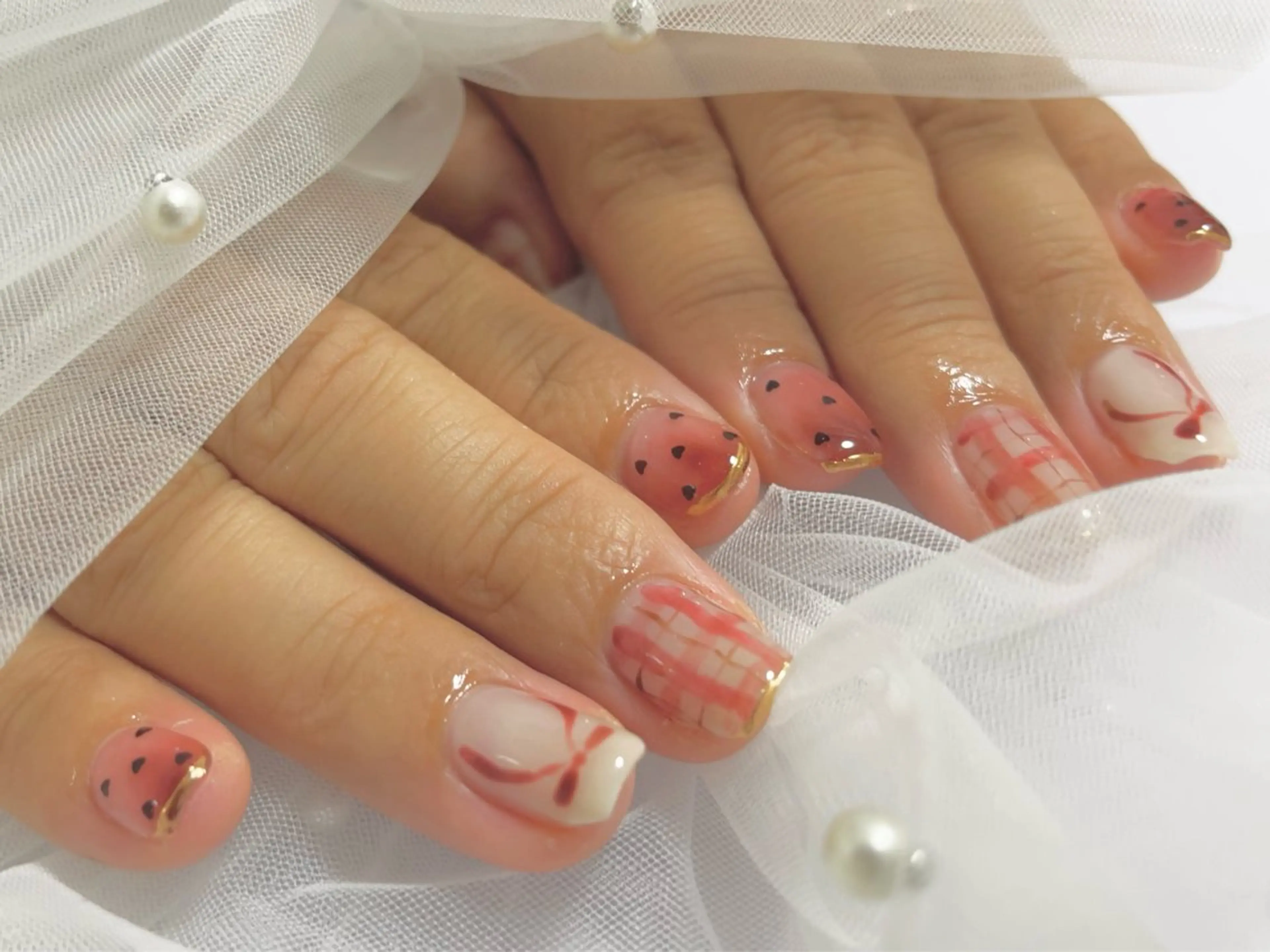 ネイル ハンドネイル プライベートサロン featherのネイルデザイン