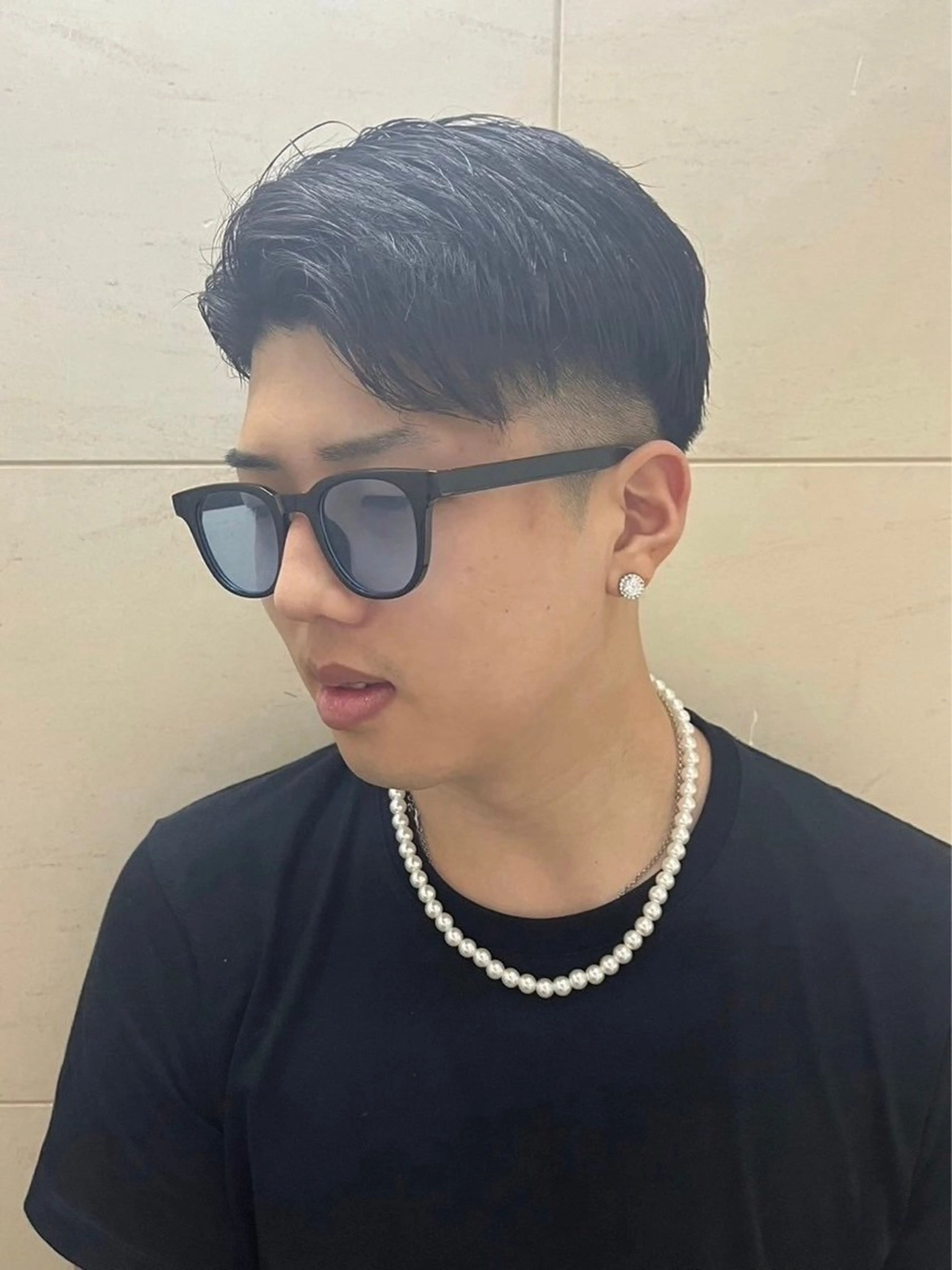 ミディアム まえひら じおんのヘアスタイル