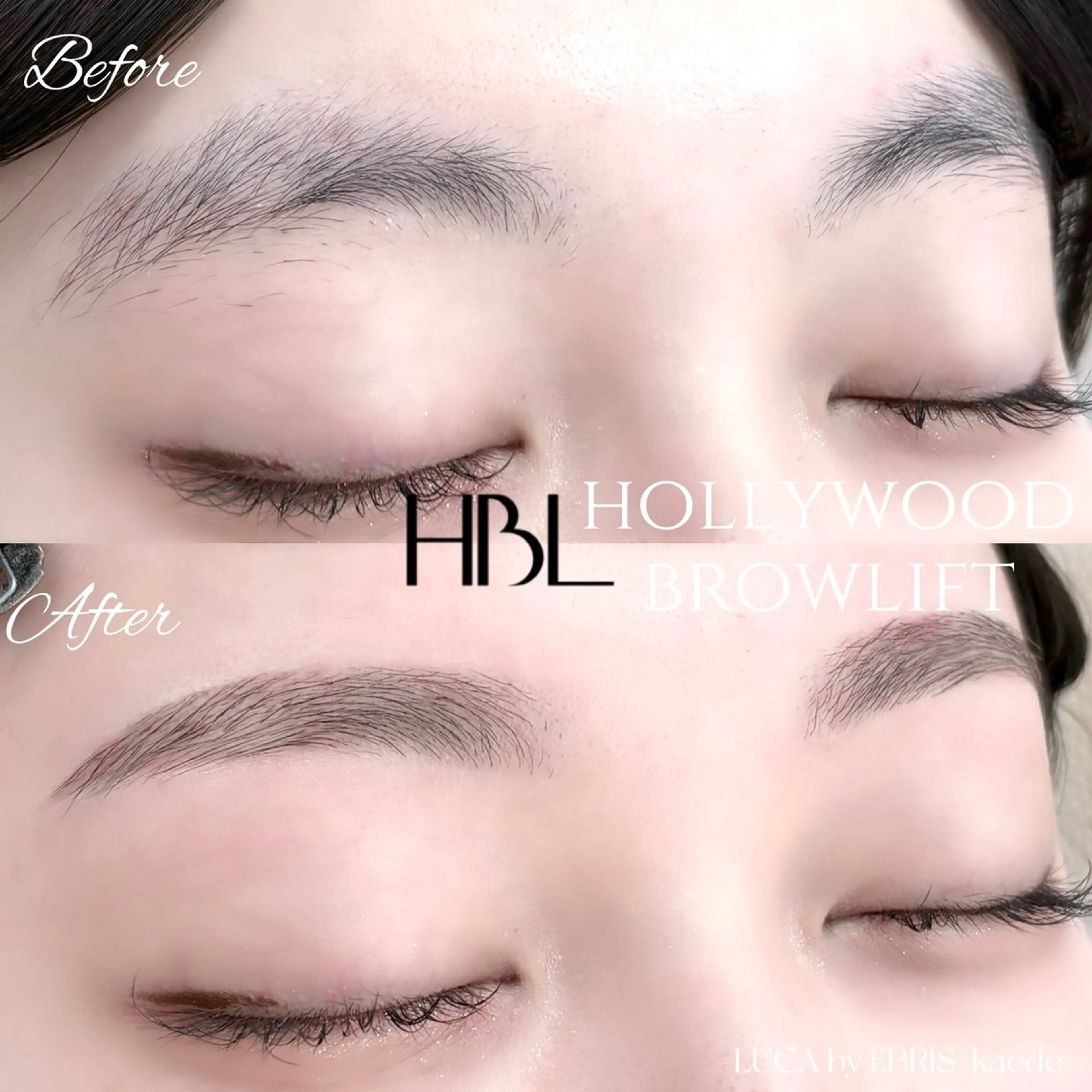 アイブロウ ハリウッドブロウリフト メンズアイブロウ KAEDE☾ 浦和/まつ毛&眉毛のマツエク・マツパデザイン