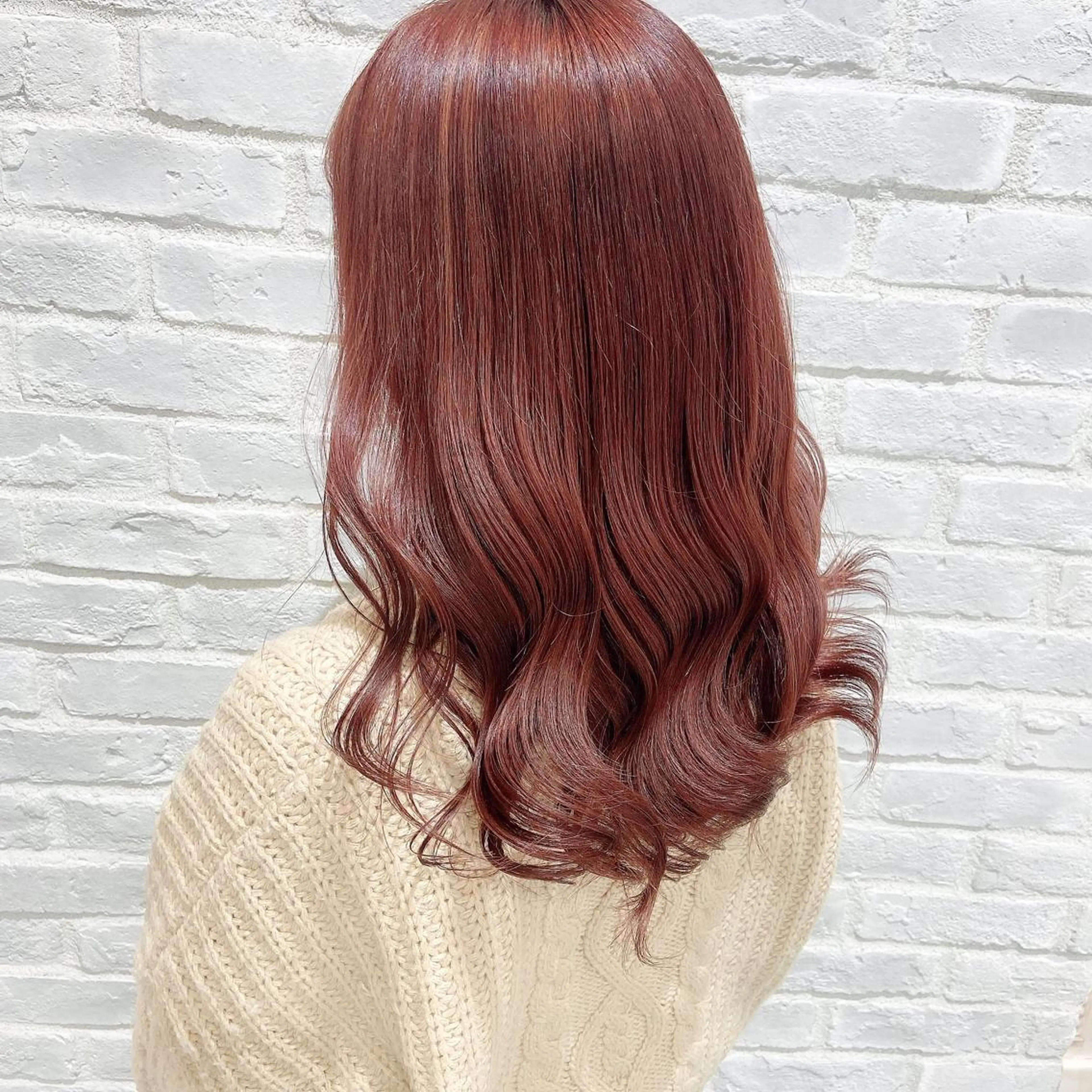 ロング カラー ブラウンカラー ピンクカラー ピンクブラウン カット ヘアカラー 韓国/色気/レイヤー /AVANCE天王寺のヘアスタイル